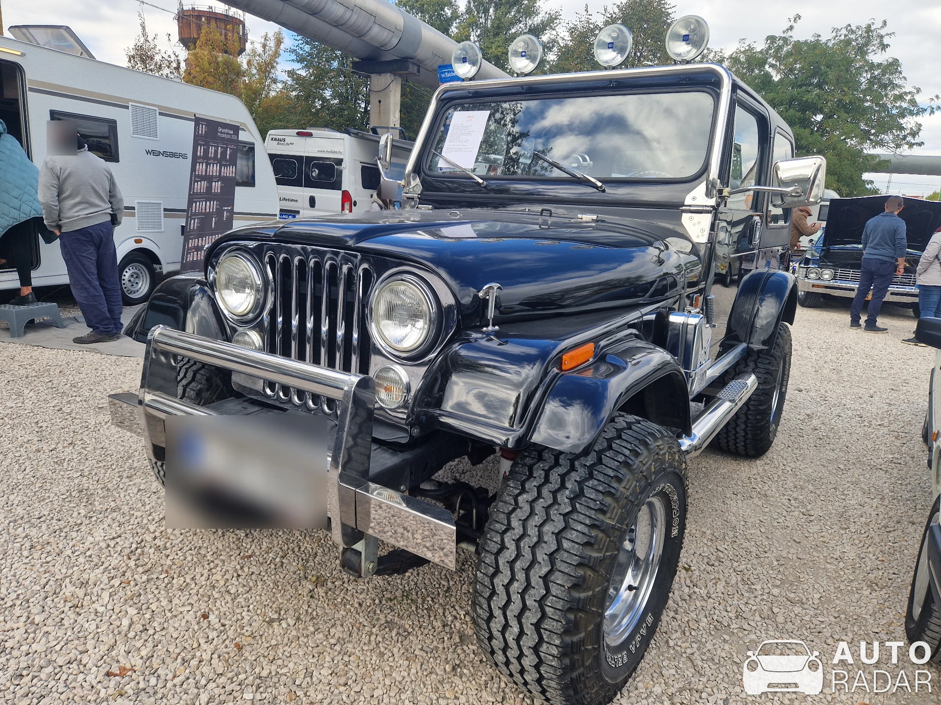 Jeep CJ7 spotted in Budapest