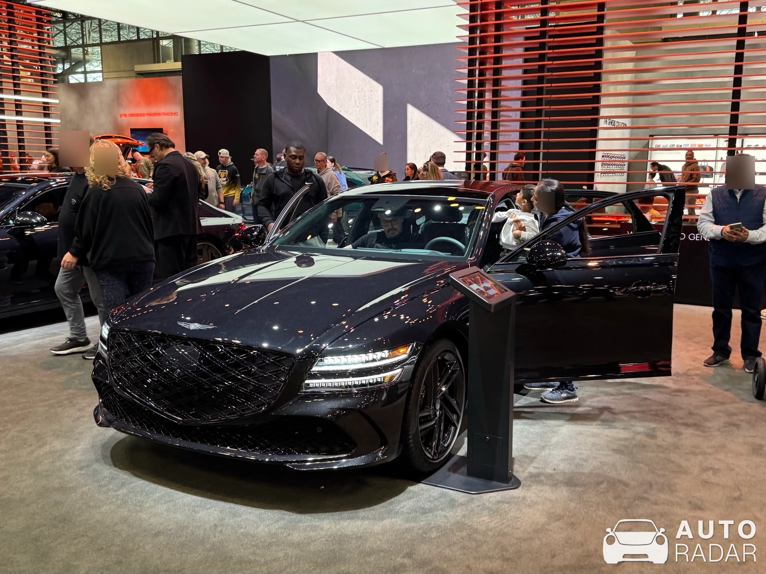 Genesis G80 spotted in New York