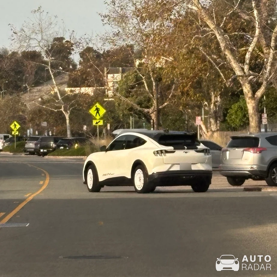 Ford Mustang Mach-E Rally spotted in Malibu, United States
