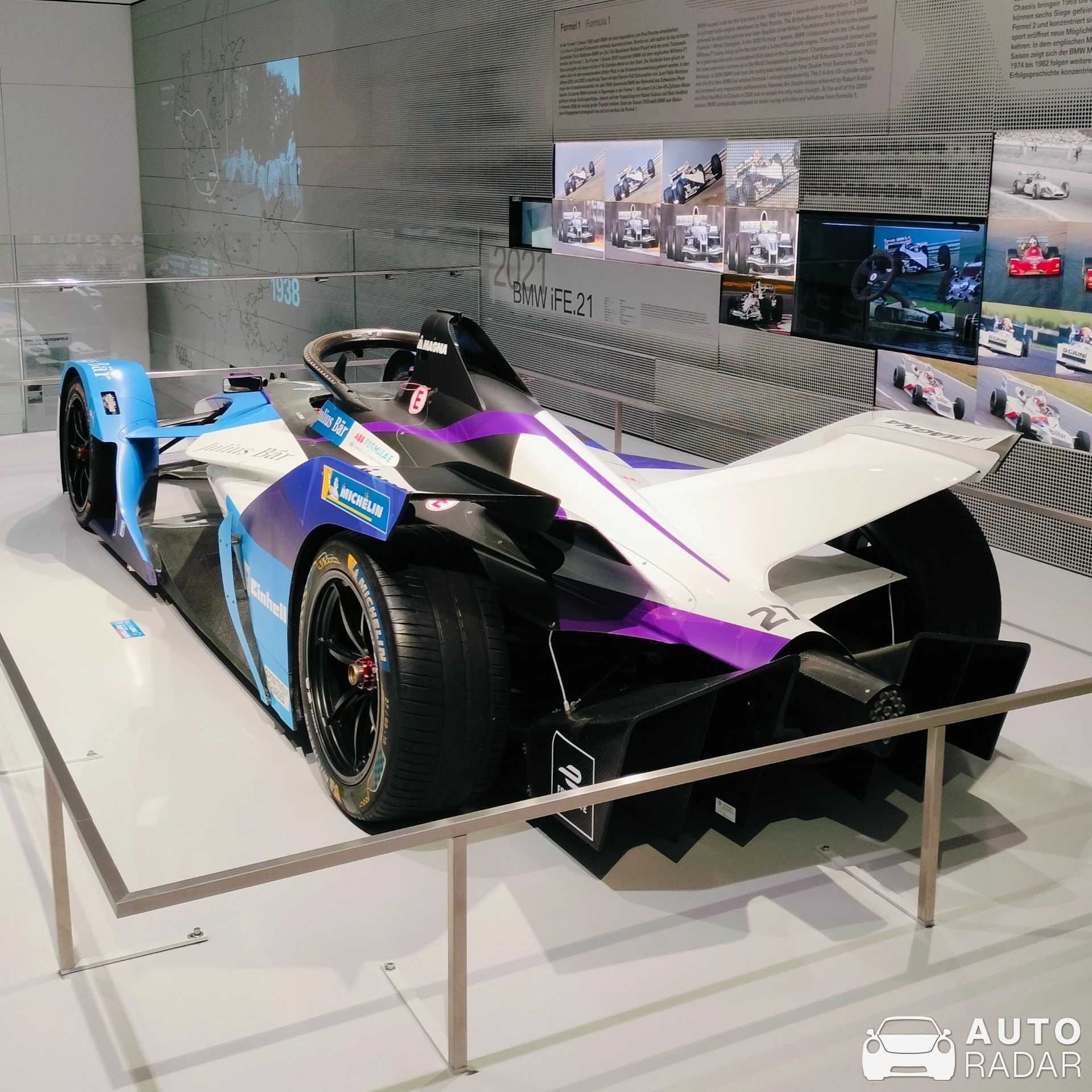 BMW iFE.21 Formula E Gen2 spotted in München