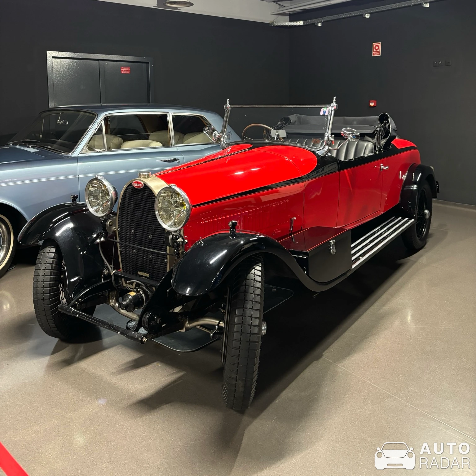 Bugatti Type 44 Roadster spotted in Budapest
