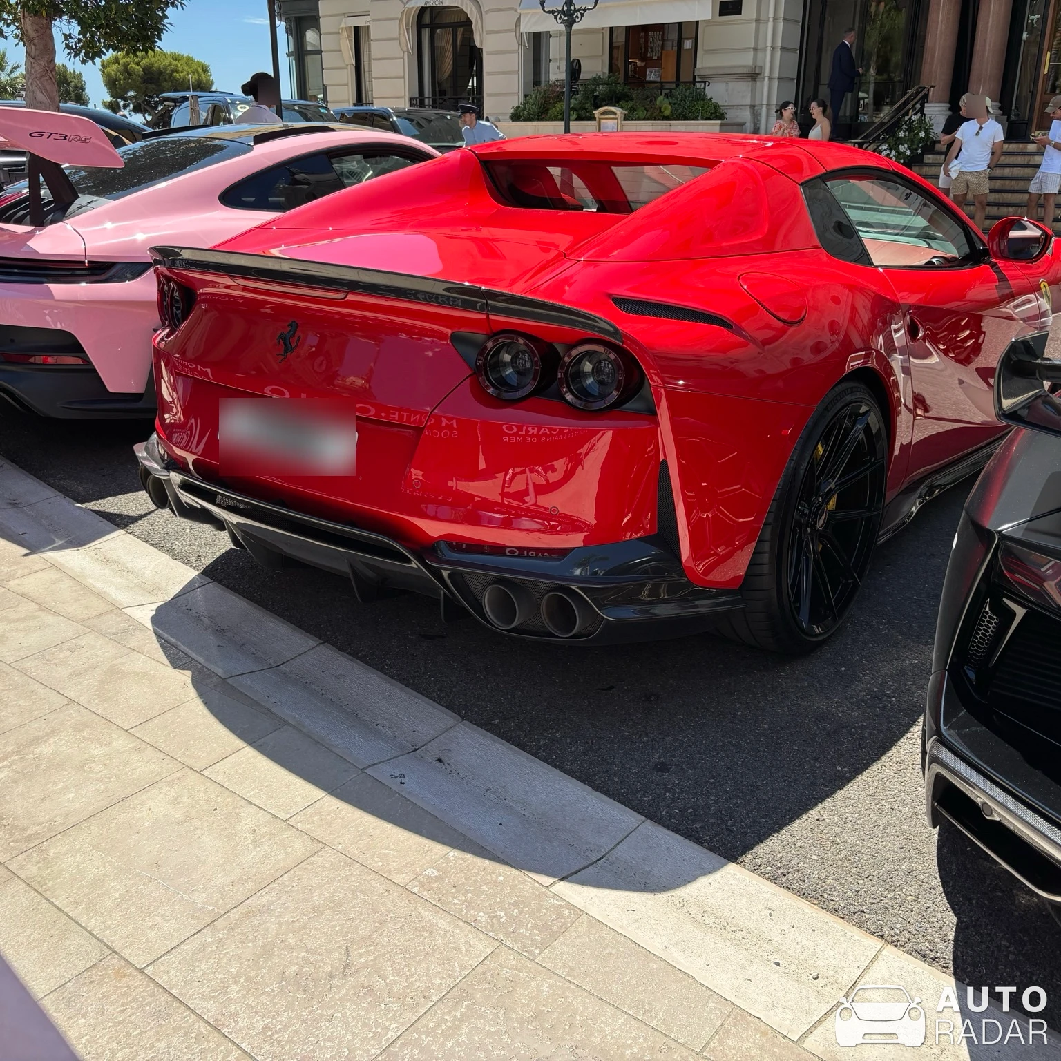 Ferrari 812 GTS Novitec Rosso N-Largo spotted in Monaco