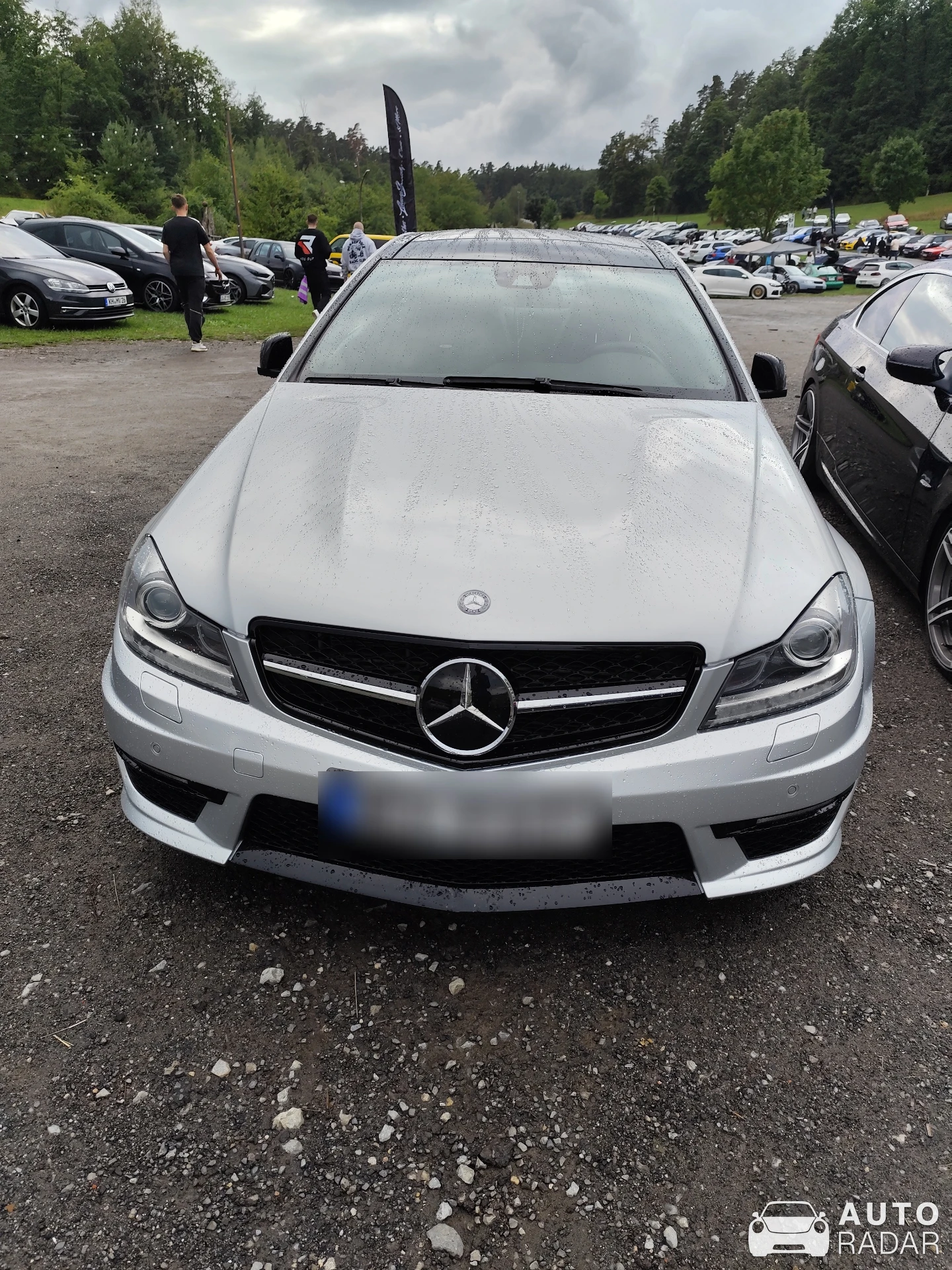 Mercedes-AMG C 63 Coupé W204 spotted in Geiselwind