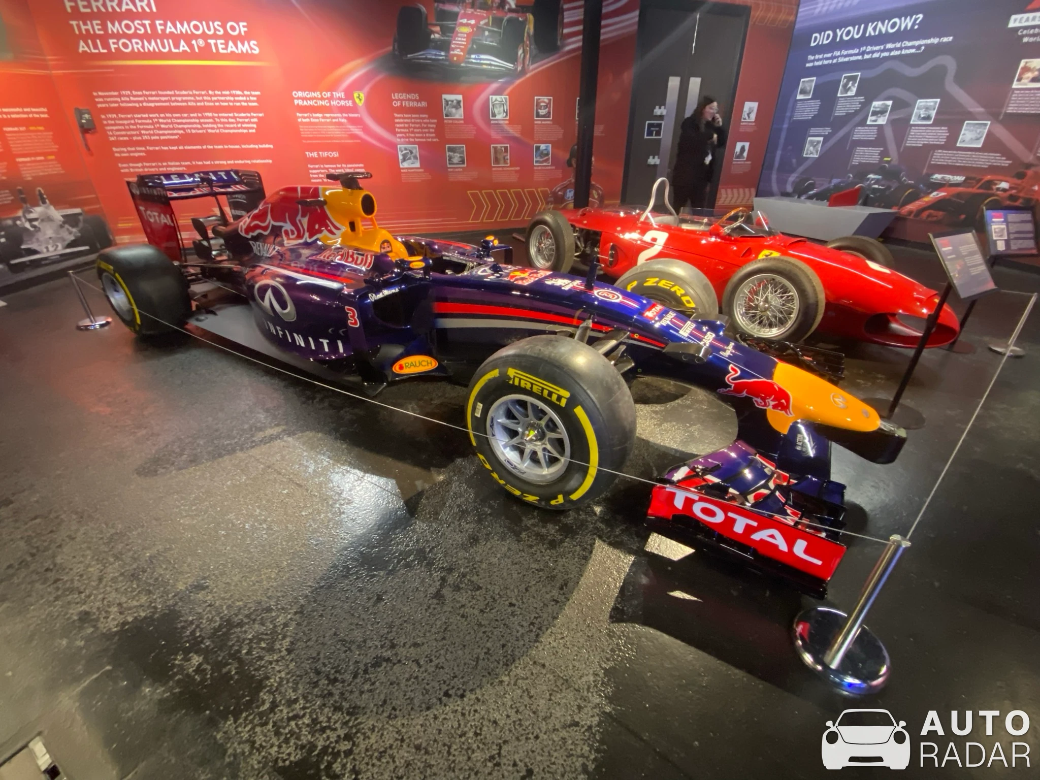 Red Bull Racing RB10 spotted in England, United Kingdom