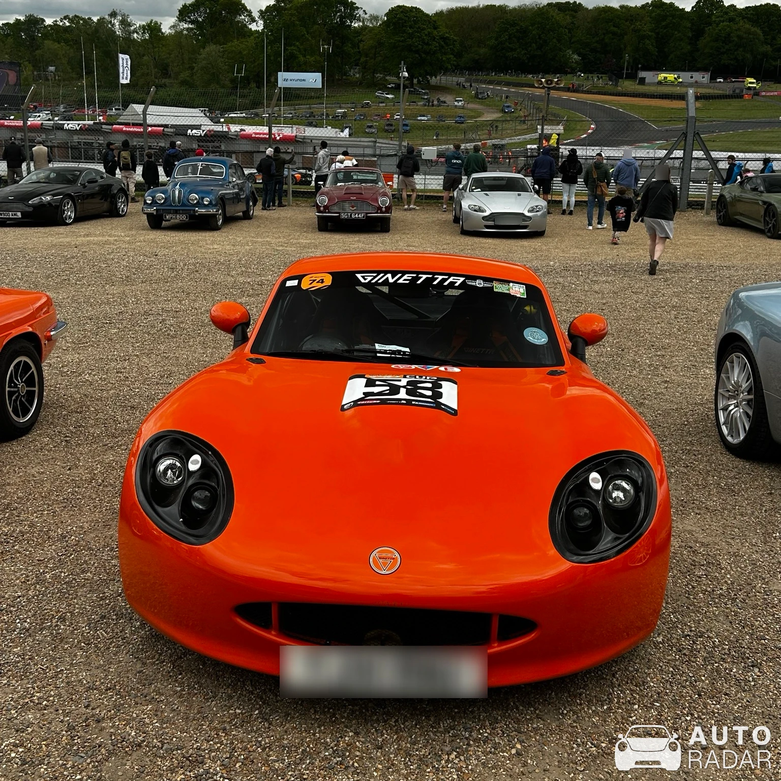 Ginetta G40R spotted in West Kingsdown