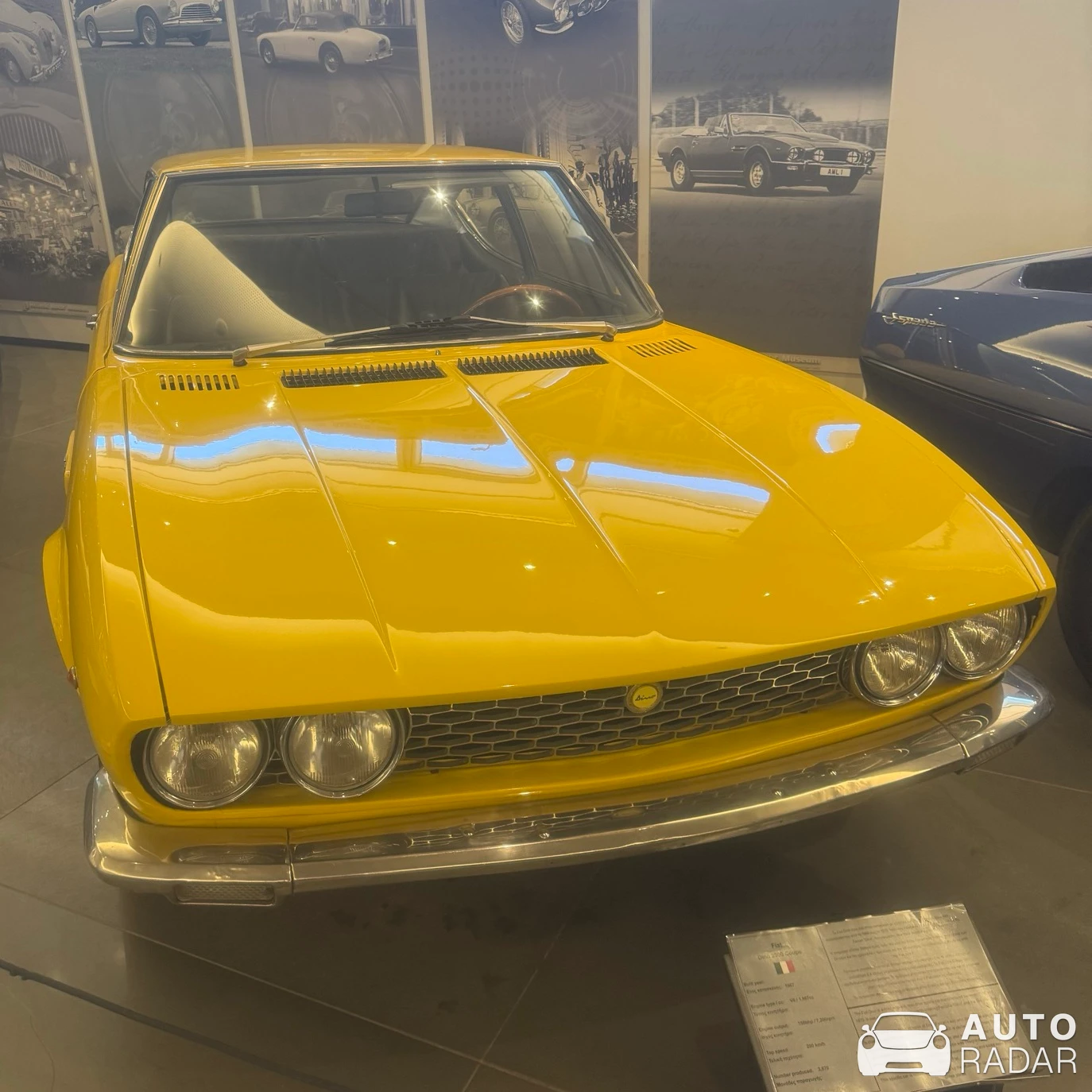 Fiat Dino Coupé spotted in Athina