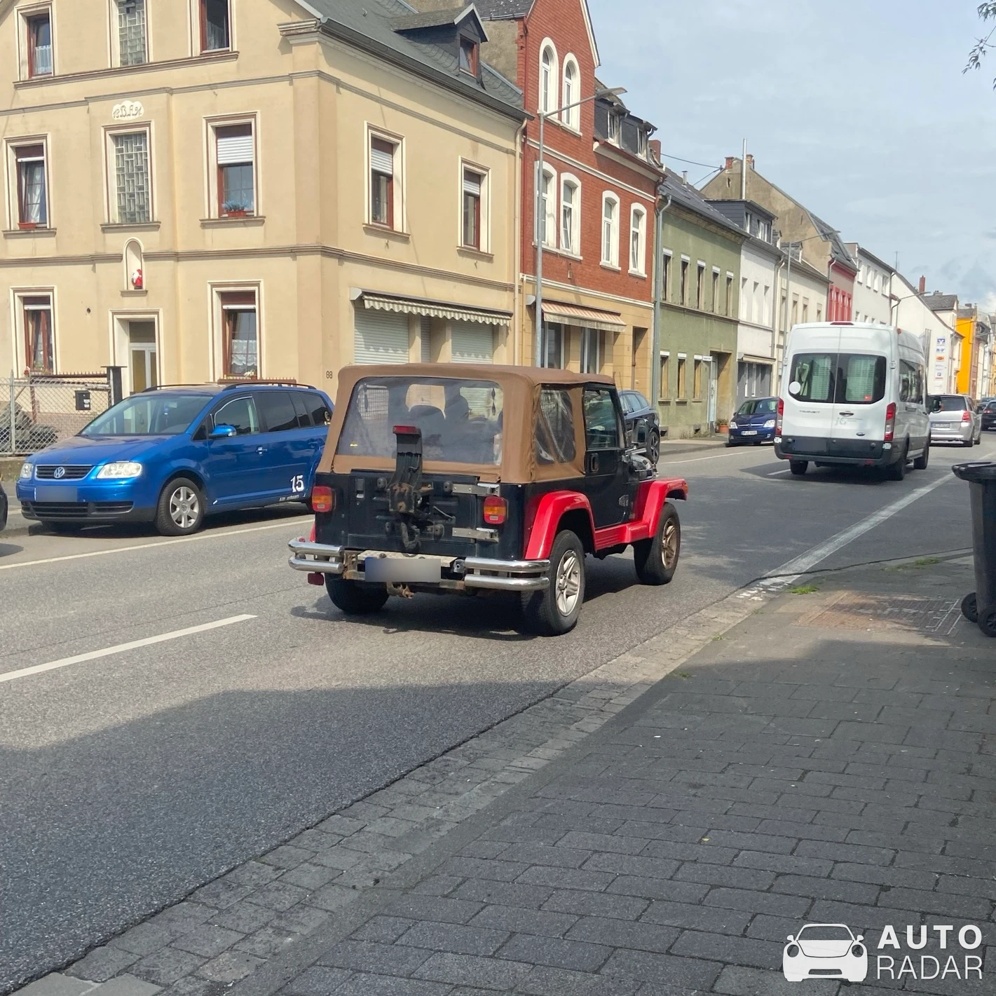 Jeep Wrangler 4.0 EZ spotted in Neuwied