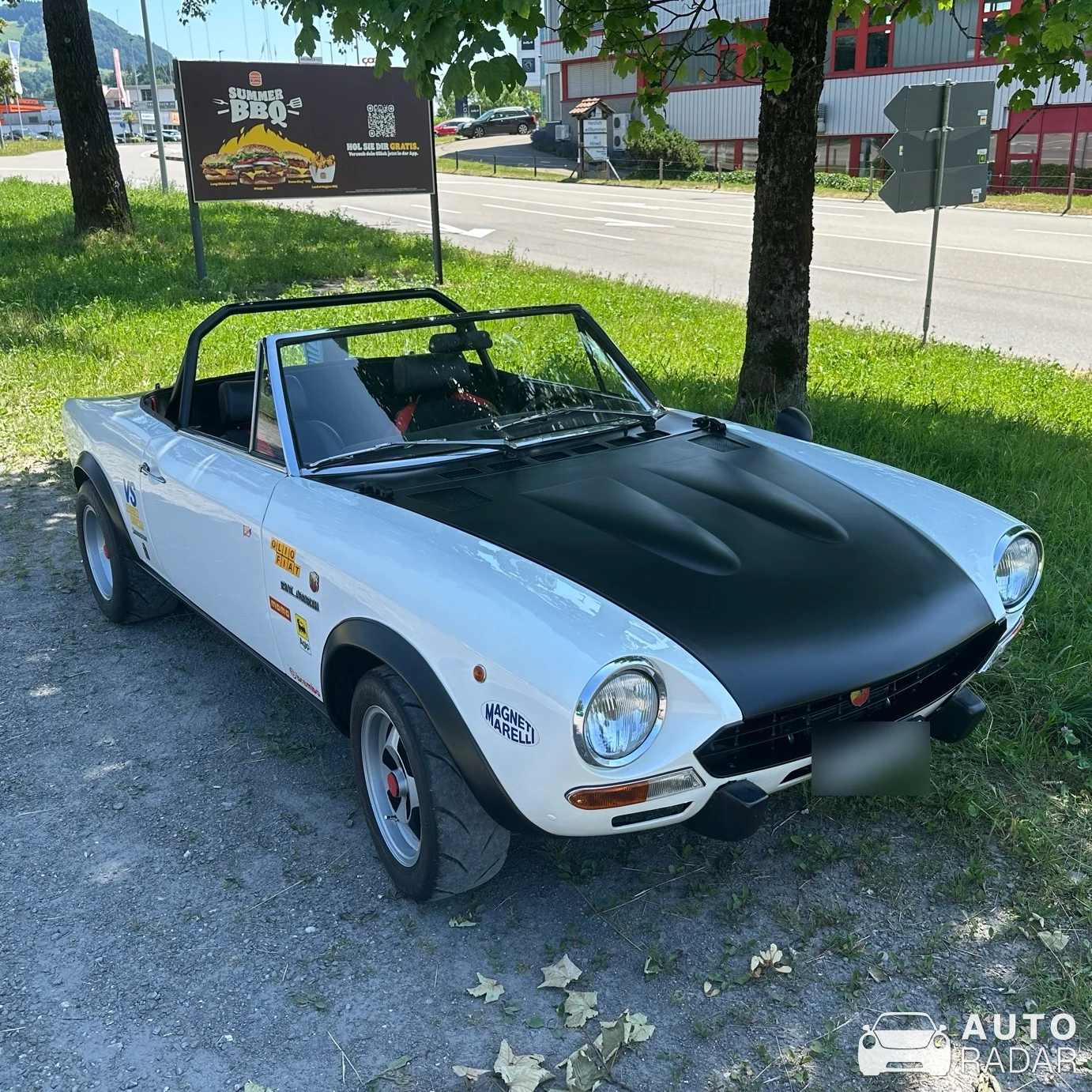Abarth 124 Rally Stradale spotted in Hinwil, Schweiz