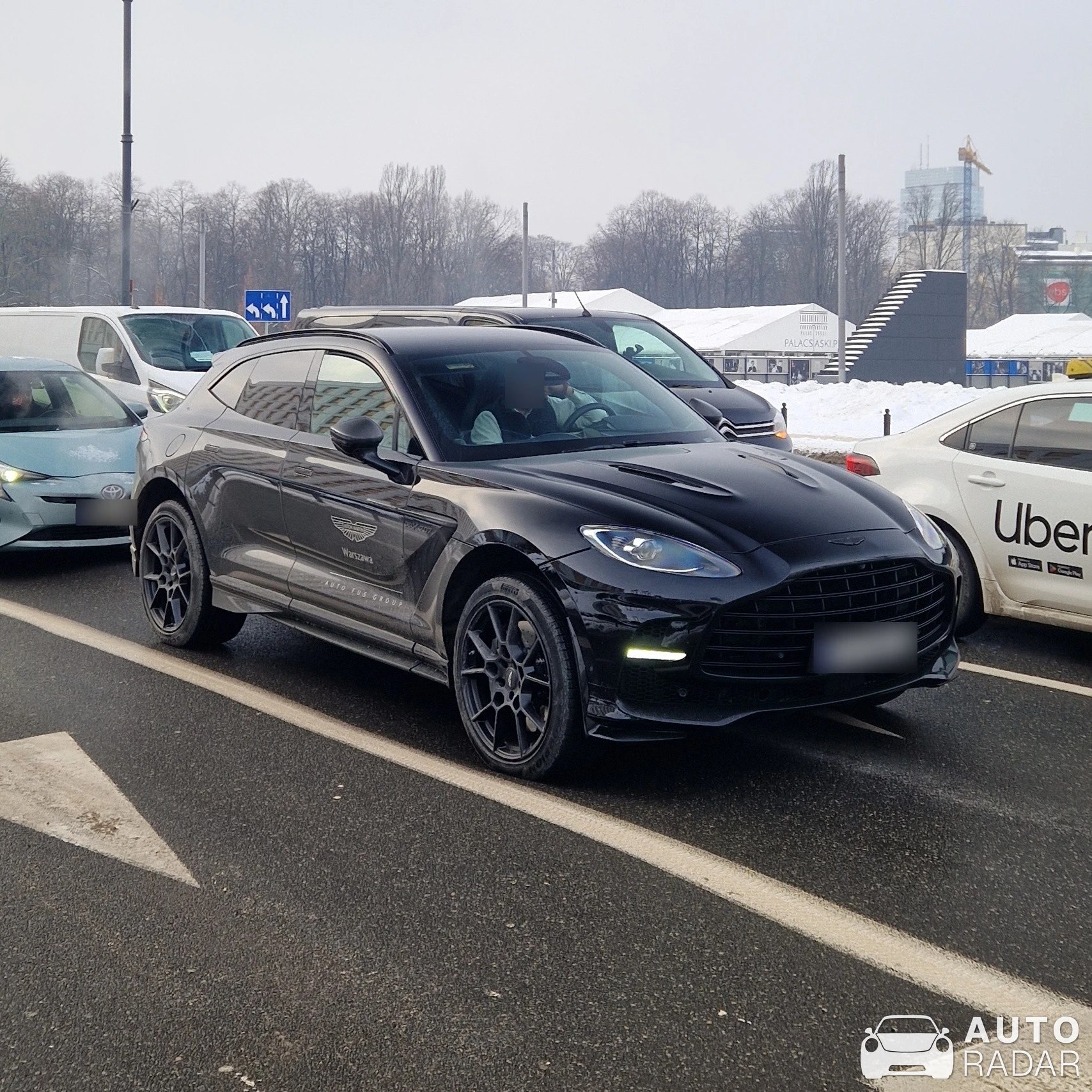 Aston Martin DBX707 spotted in Warszawa, Poland