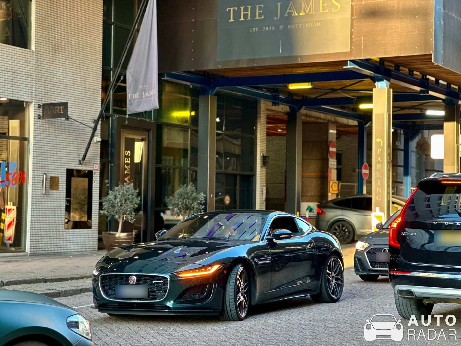 Jaguar F-Type P450 75 Coupé spotted in Rotterdam