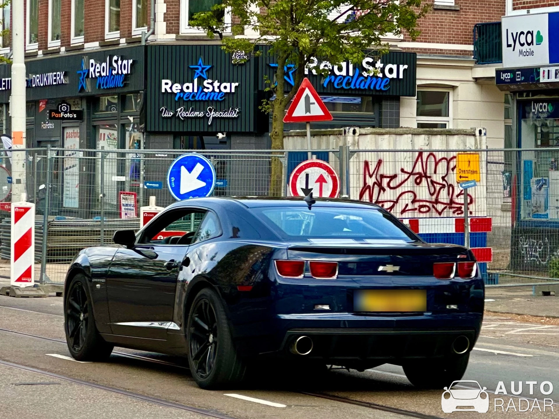 Chevrolet Camaro SS 1LE spotted in Rotterdam