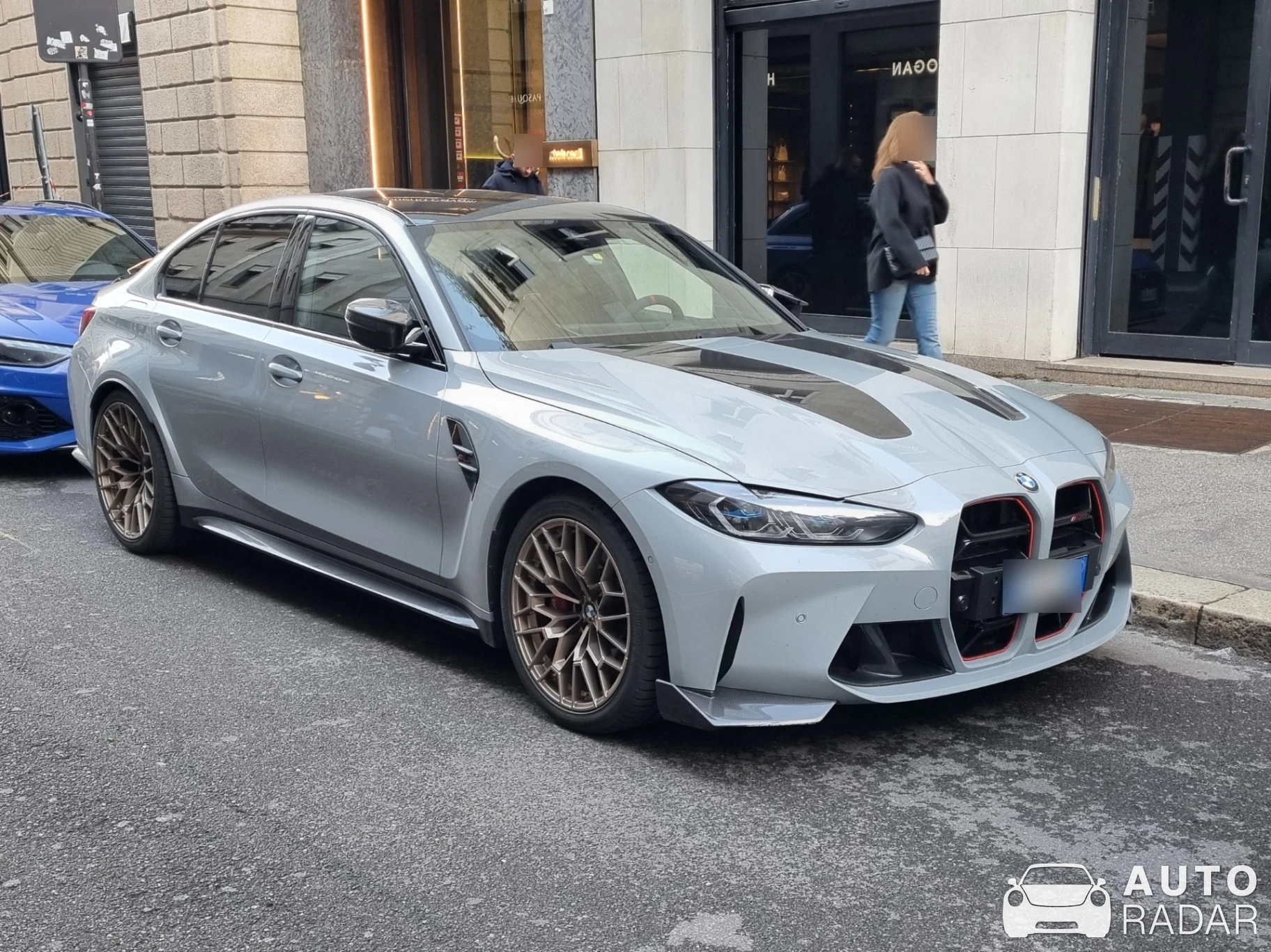 BMW M3 G80 CS spotted in Milano, Italia