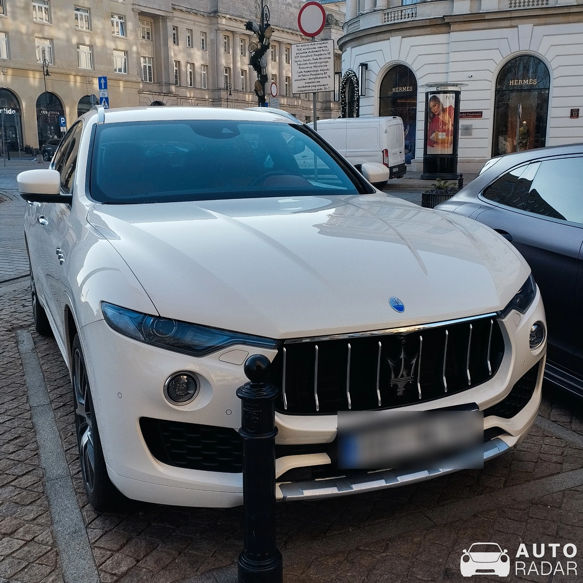 Maserati Levante spotted in Warszawa, Poland