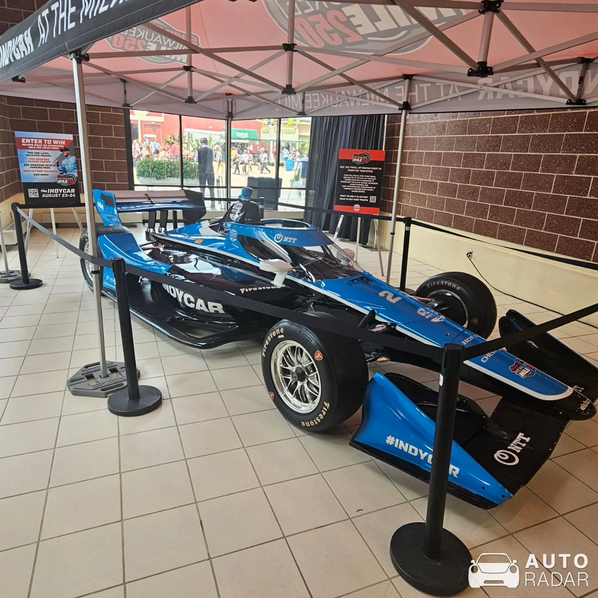 Dallara DW12 spotted in West Bend