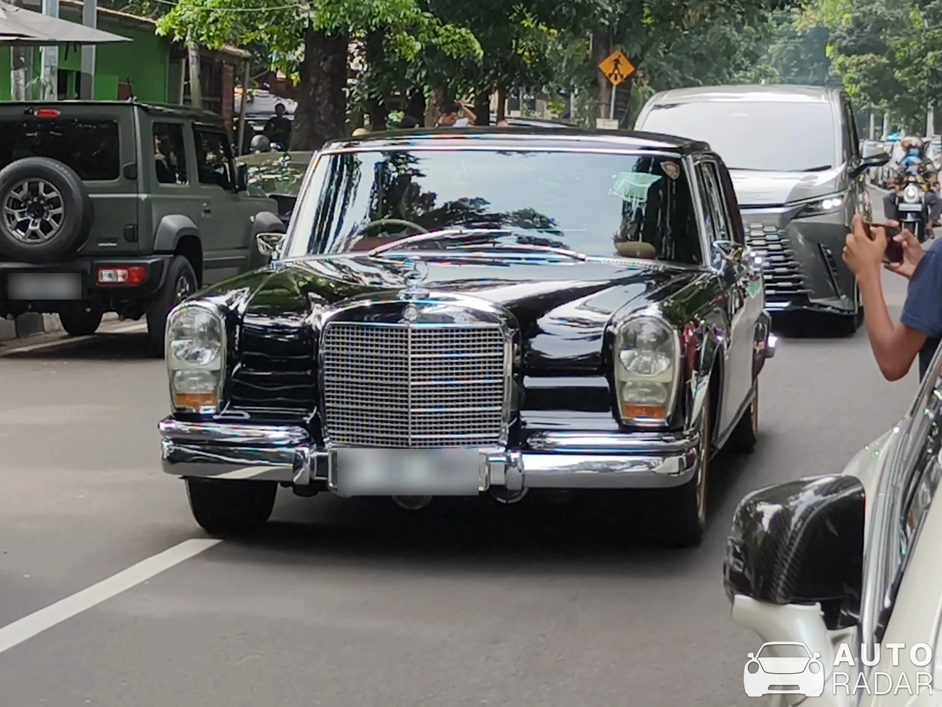 Mercedes-Benz Royale 600 spotted in Jakarta