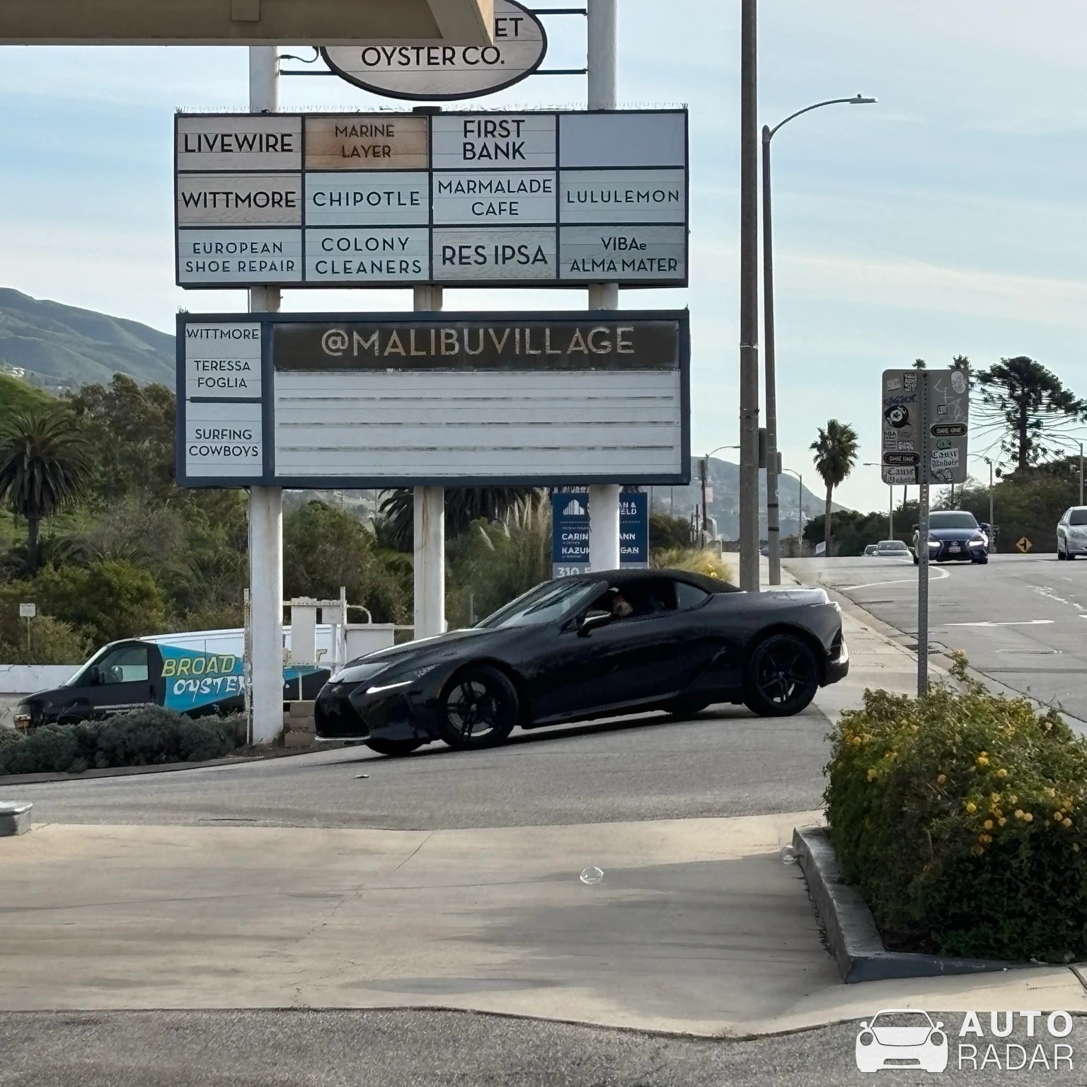 Lexus LC 500 Convertible spotted in Malibu, United States