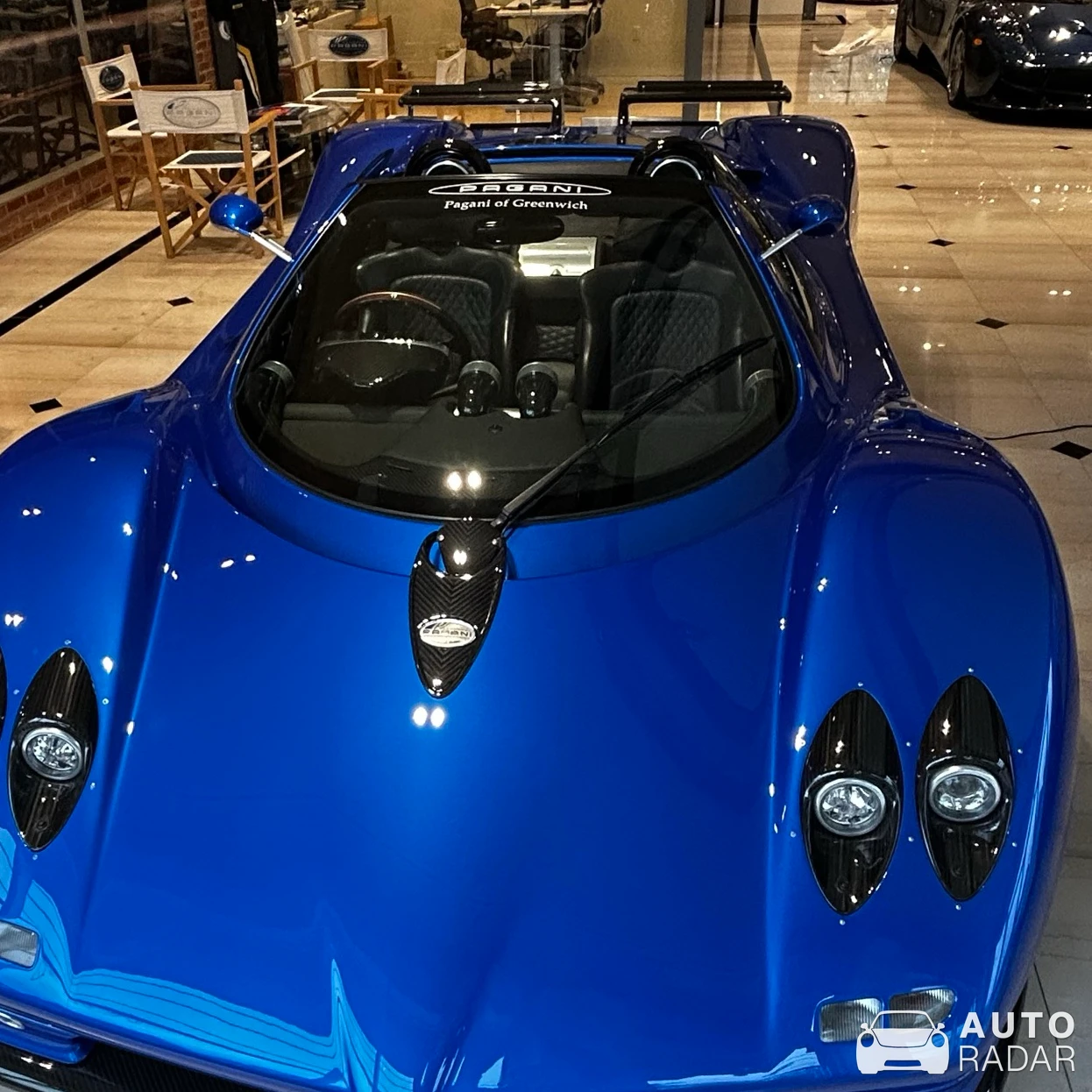 Pagani Zonda C12-S Roadster spotted in Greenwich