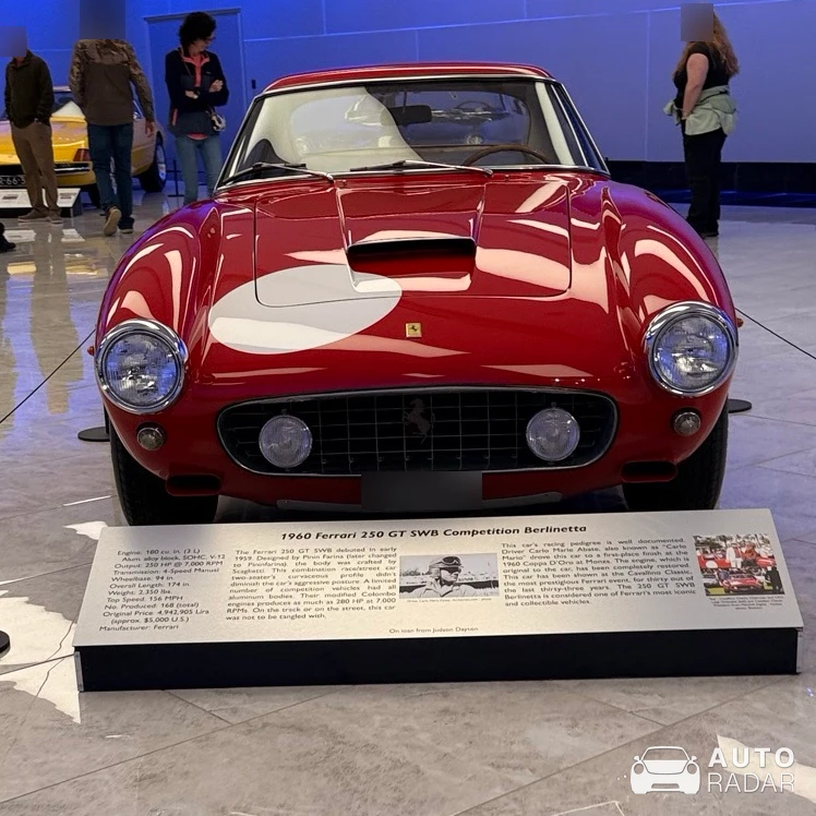 Ferrari 250 GT SWB Berlinetta Competizione spotted in Cartersville