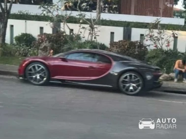 Bugatti Chiron spotted in Davao City