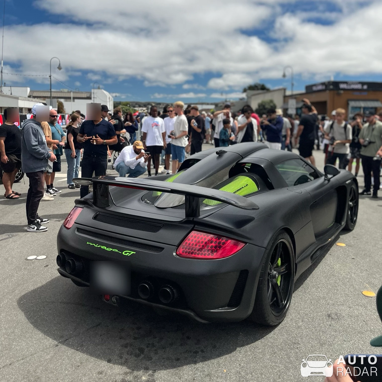 Gemballa Mirage GT Black Edition spotted in Monterey