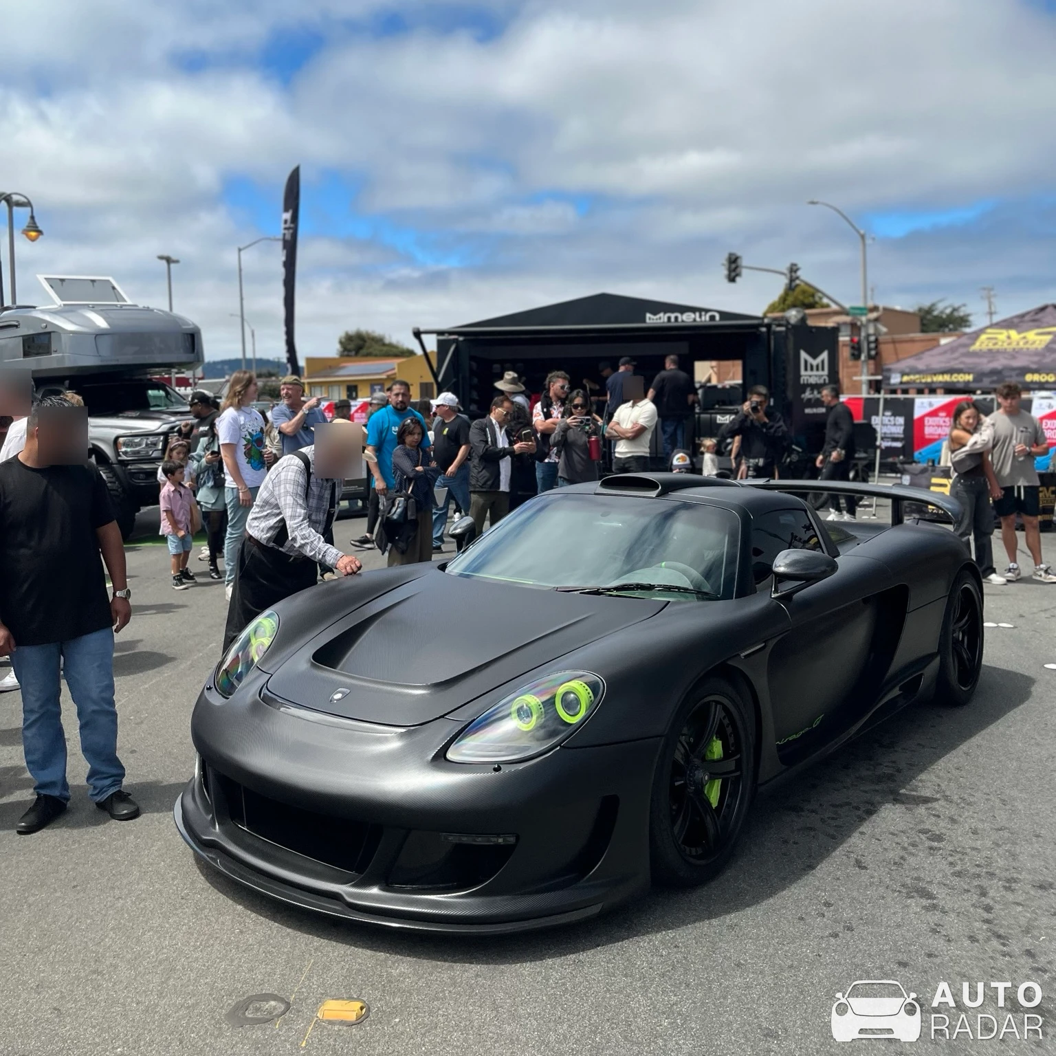 Gemballa Mirage GT Black Edition spotted in Monterey, United States