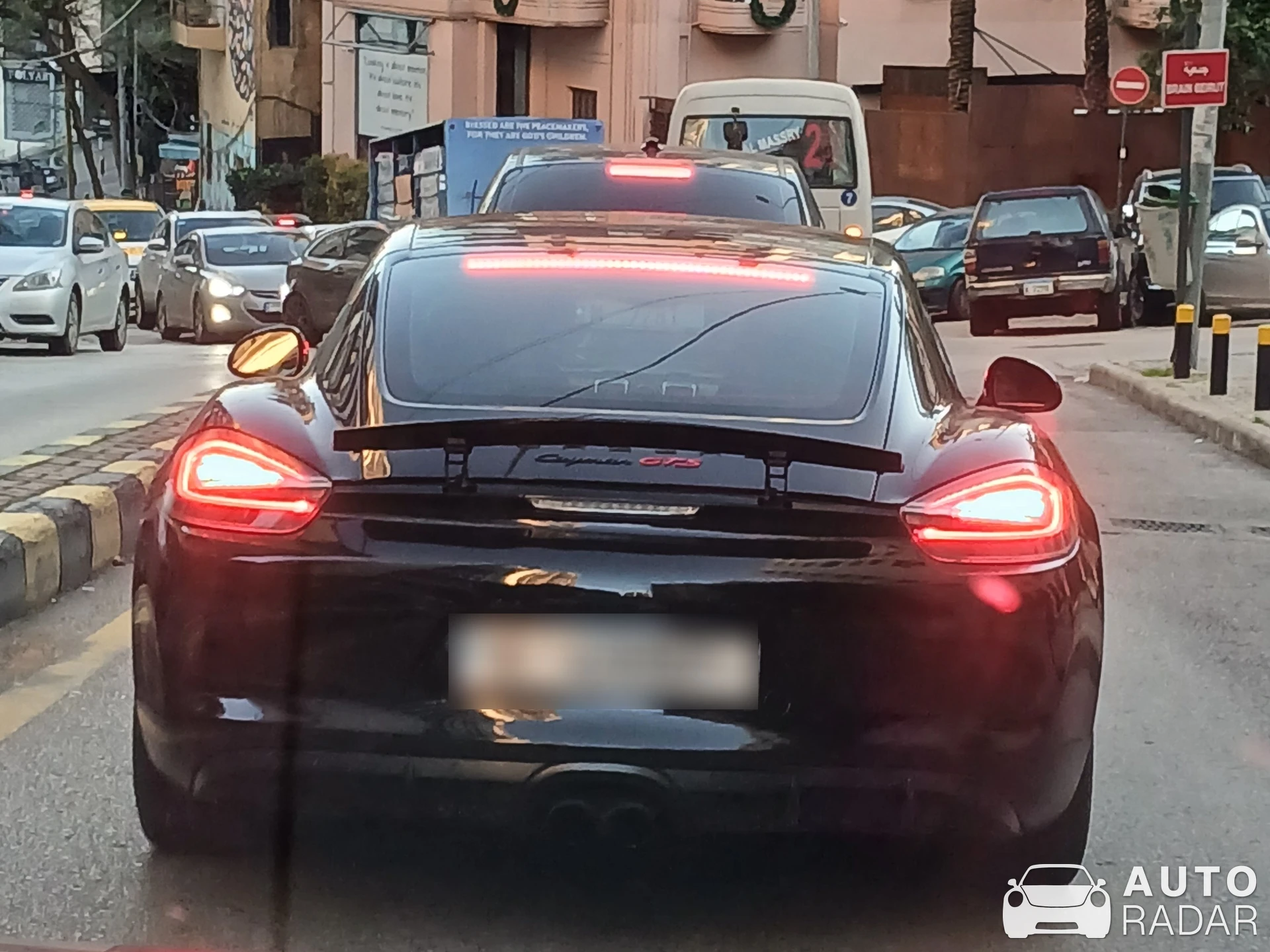 Porsche 981 Cayman GTS spotted in بيروت, Lebanon