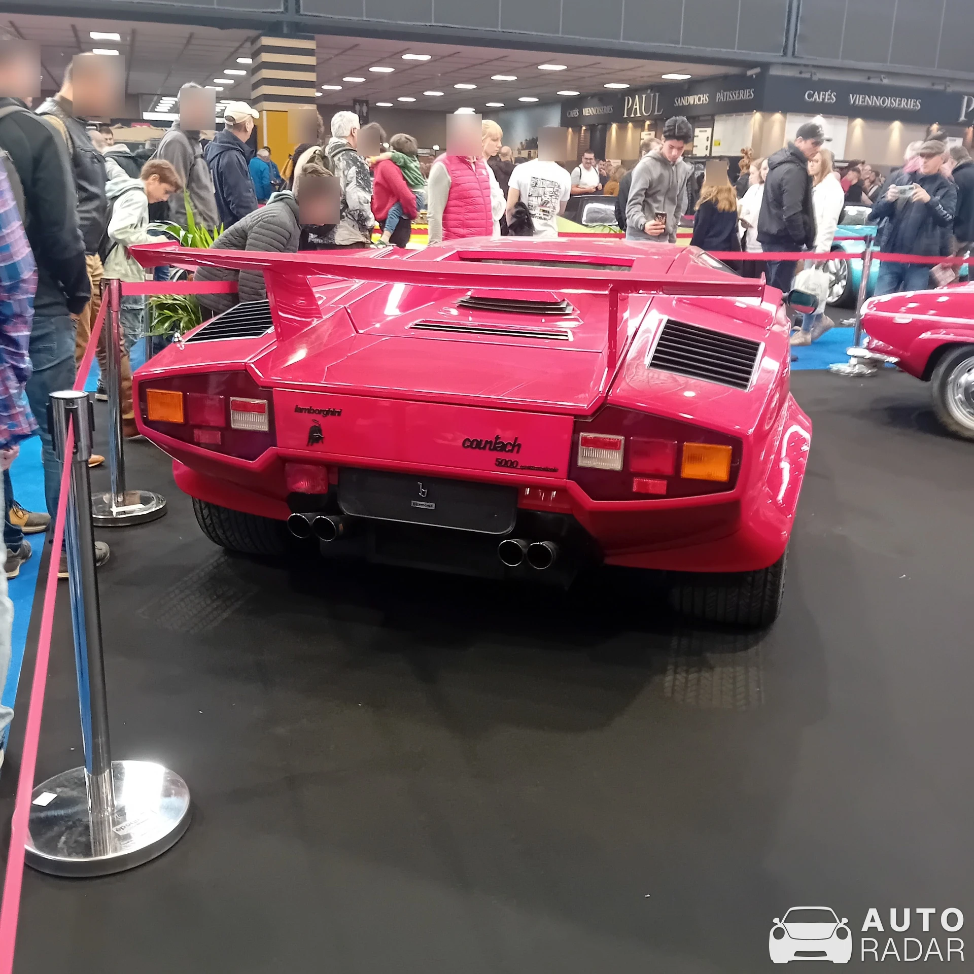 Lamborghini Countach 5000 Quattrovalvole spotted in Lyon, France