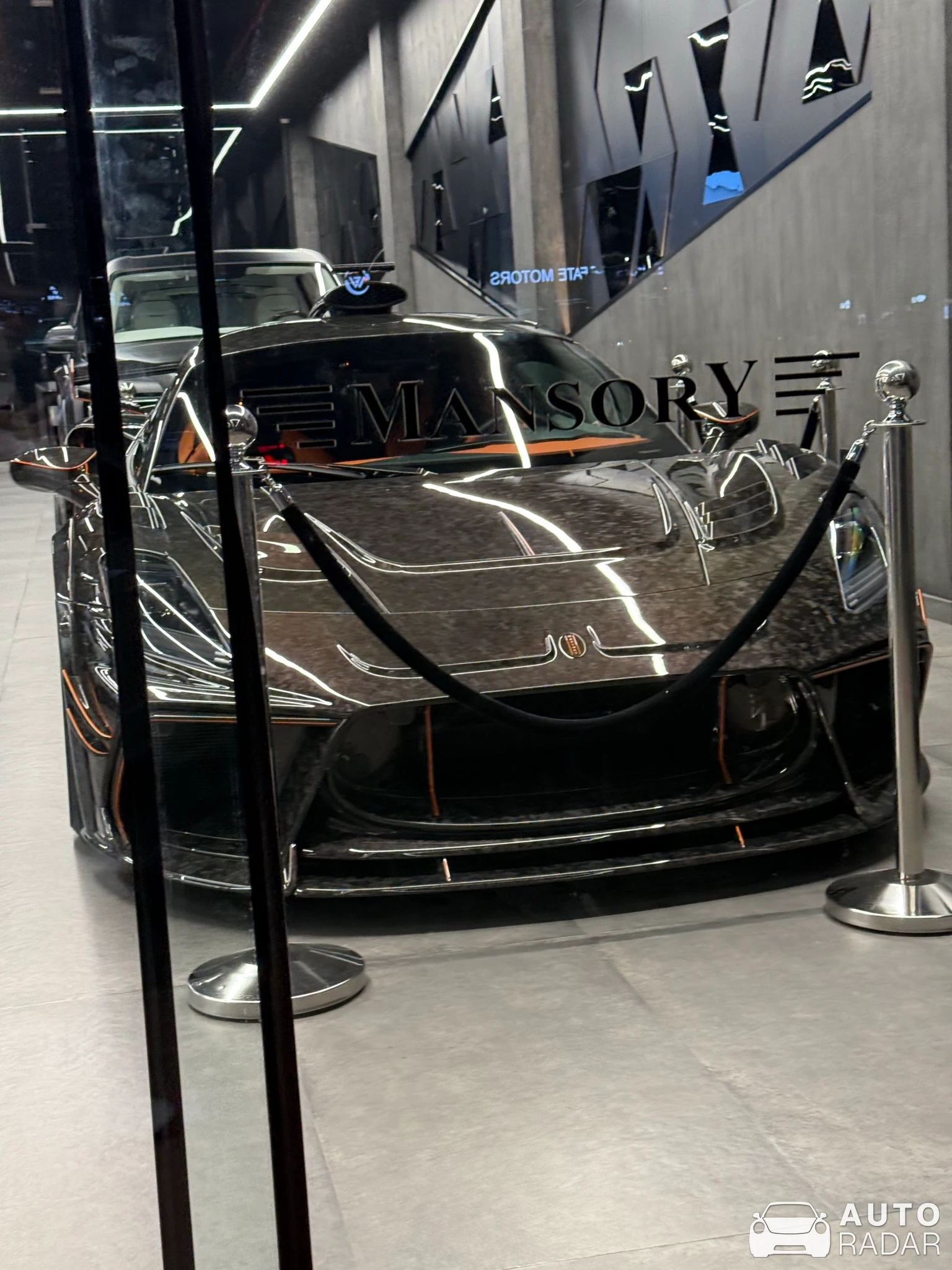 Maserati Mansory MCX Pergusa spotted in Dubai