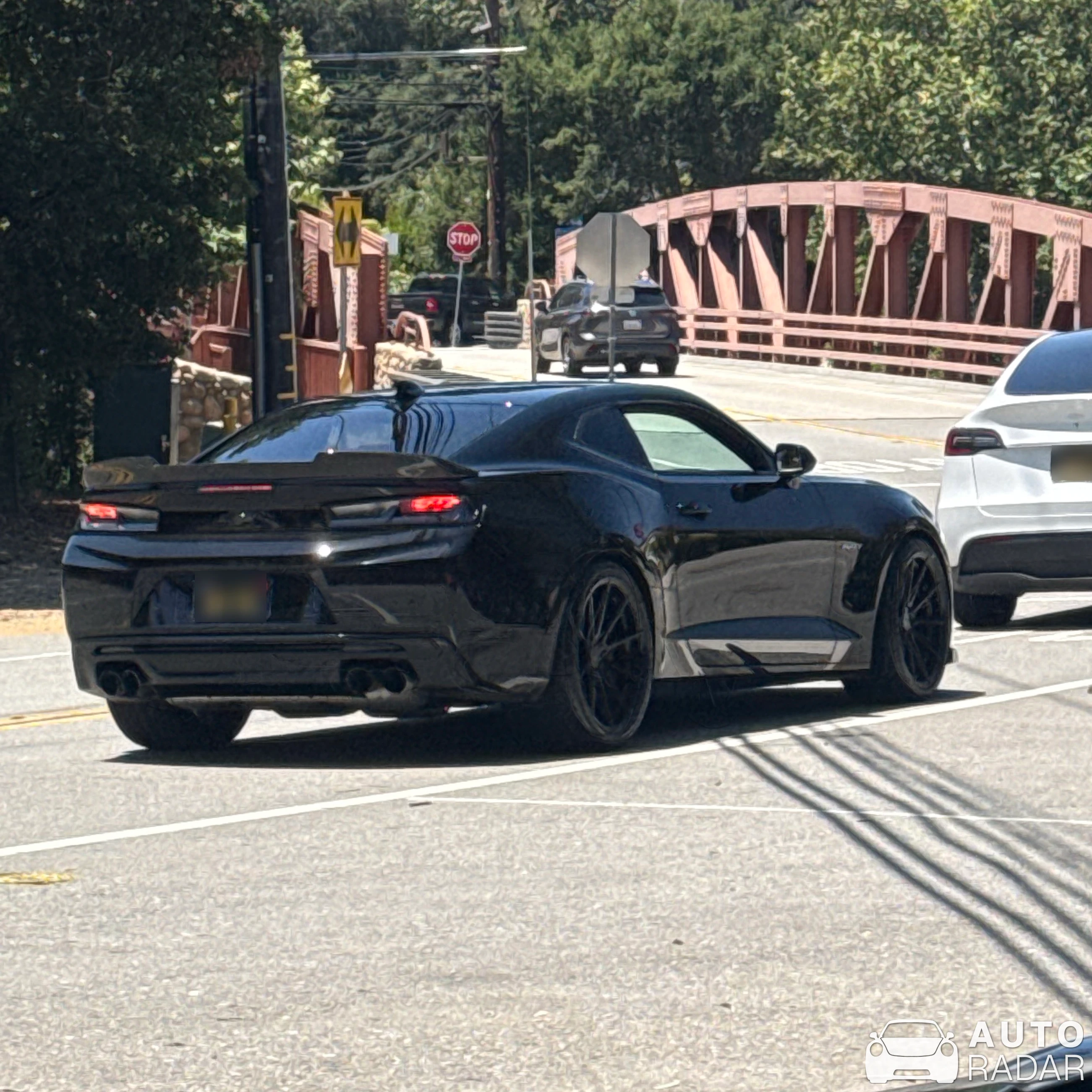 Chevrolet Camaro SS 50th Anniversary Edition spotted in Agoura Hills