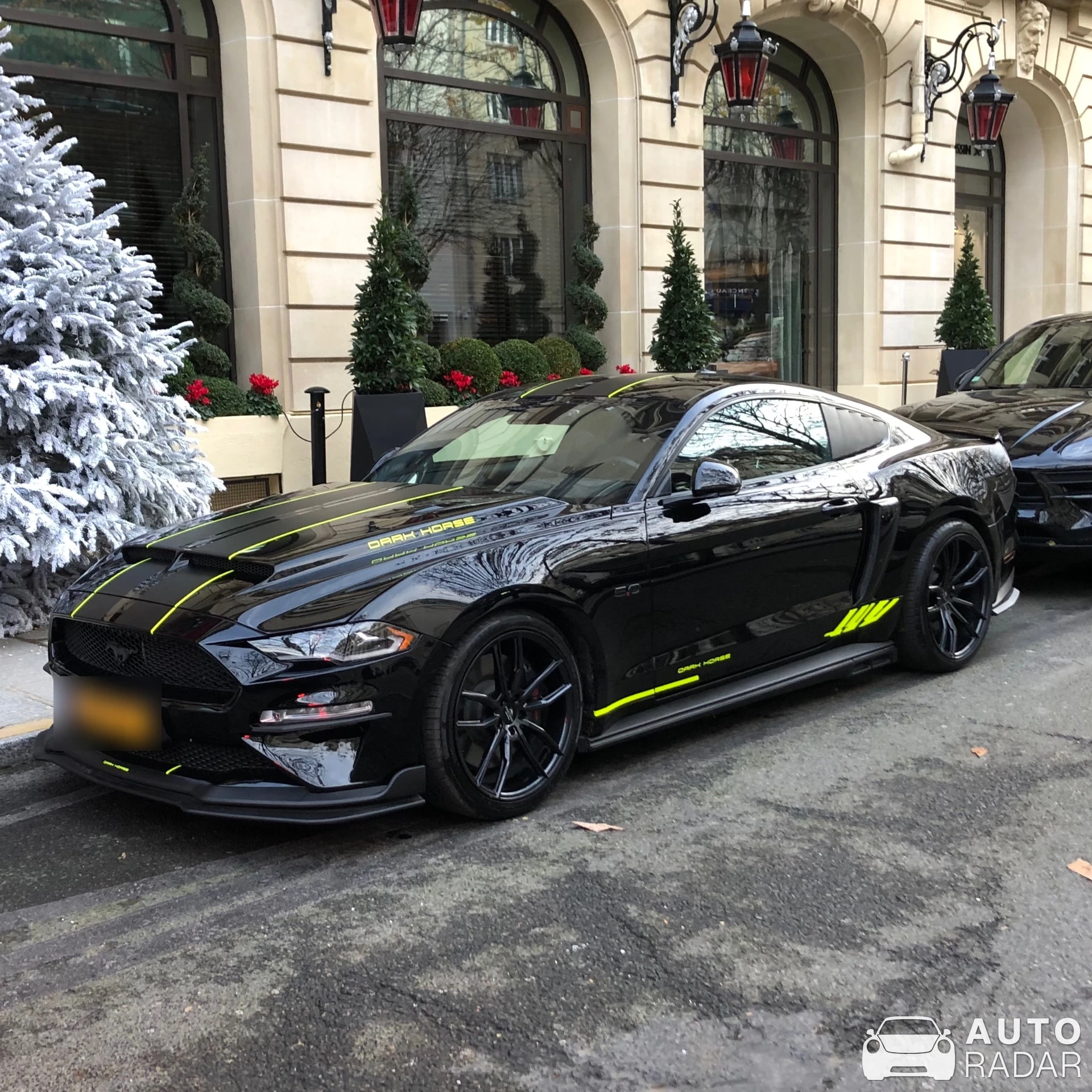 Ford Mustang GT spotted in Paris, France