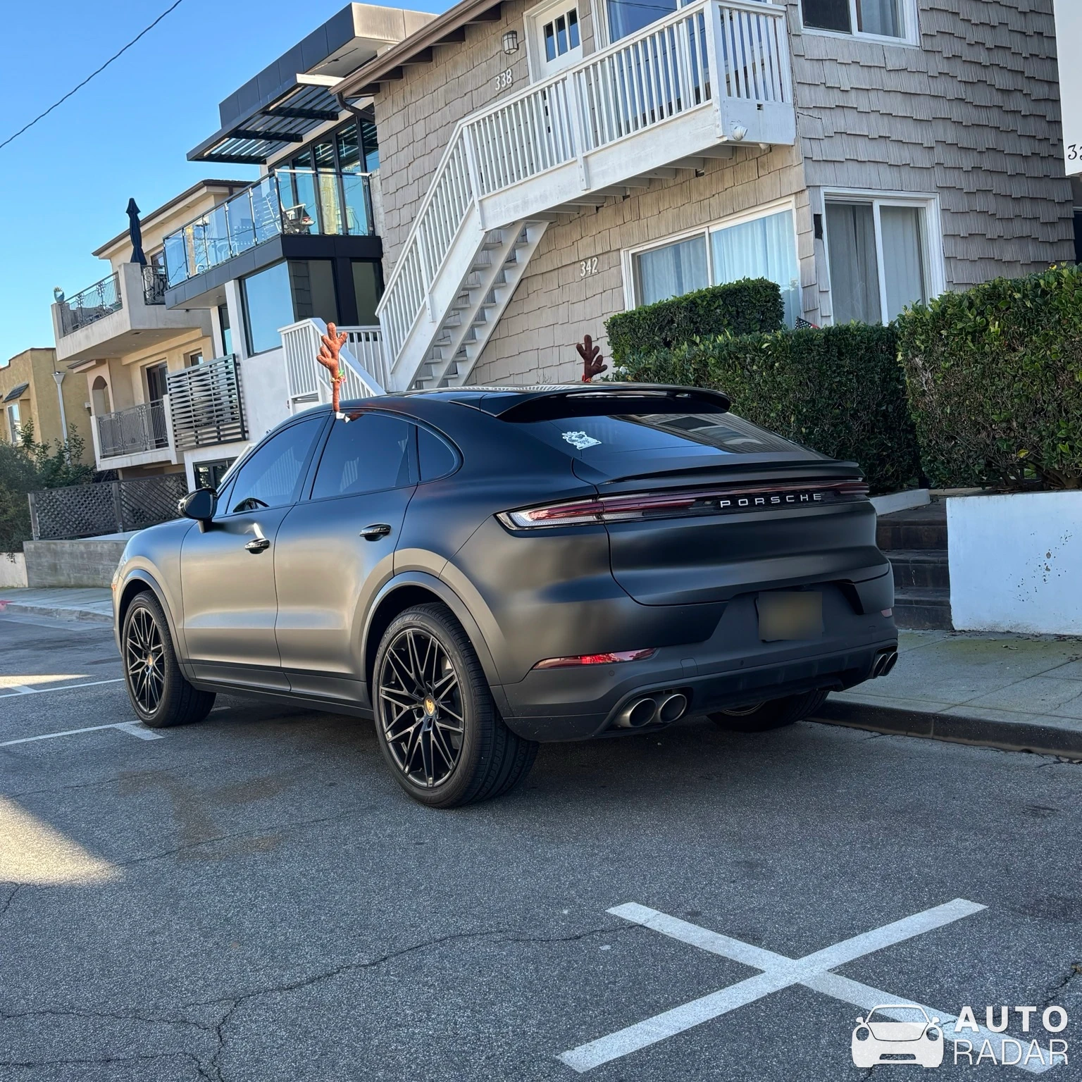 Porsche Cayenne Turbo S spotted in Hermosa Beach, United States