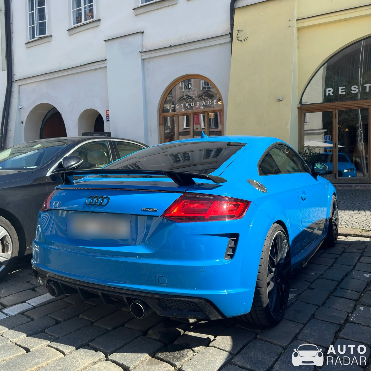 Audi TT-RS spotted in Hradec Králové