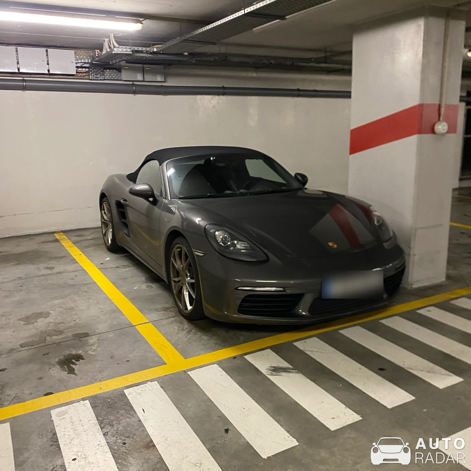 Porsche 718 Boxster S spotted in Porto, Portugal
