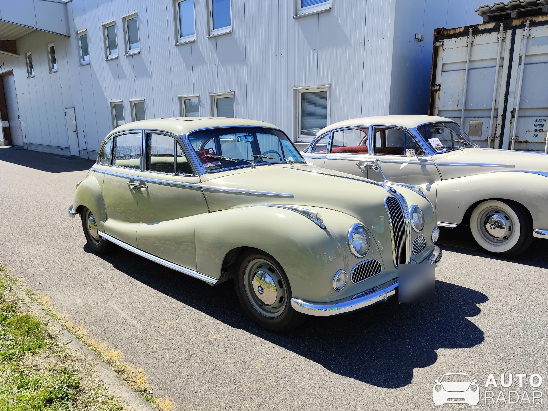 BMW 502 spotted in Hartmannsdorf