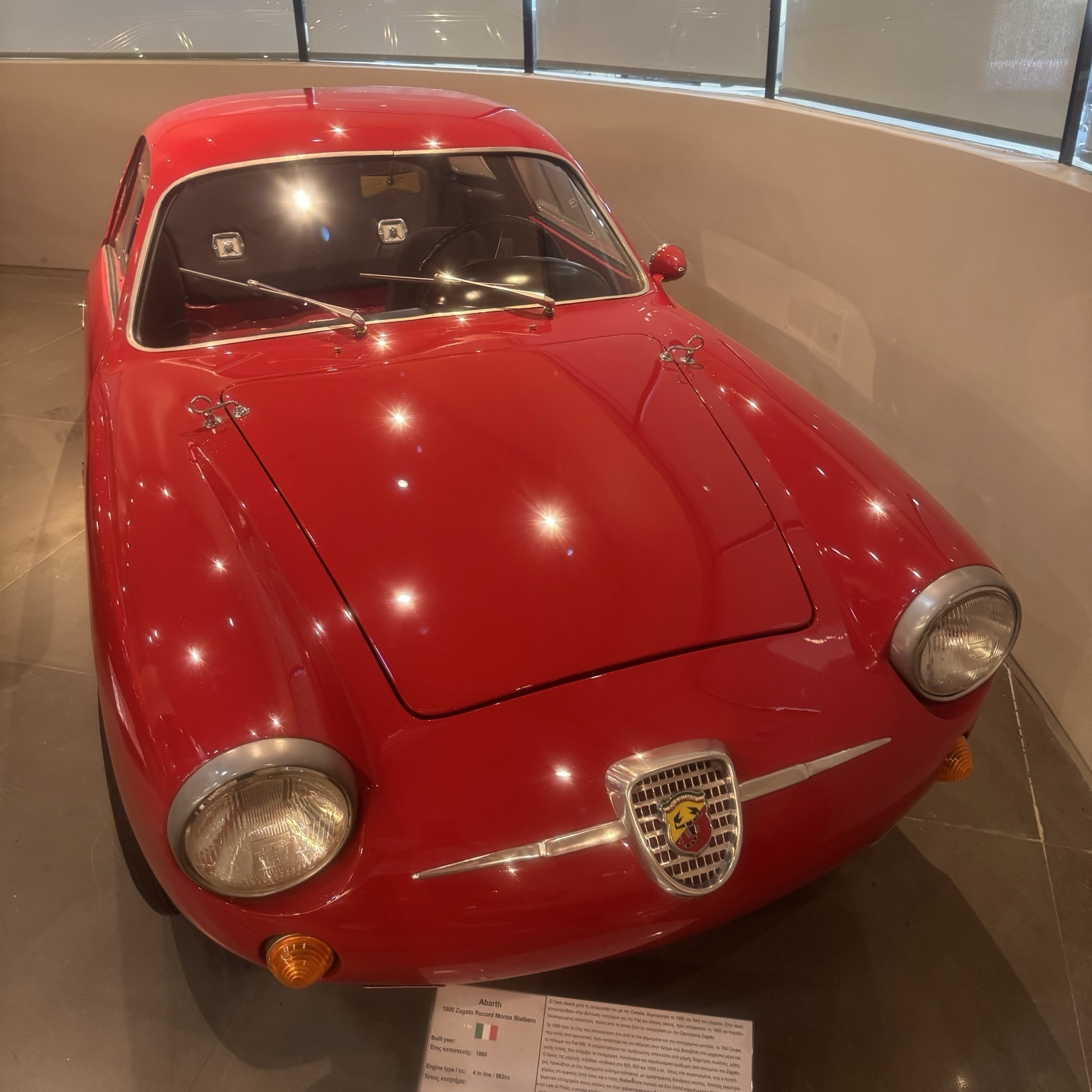 Abarth 1000 Zagato Record Monza Blabero