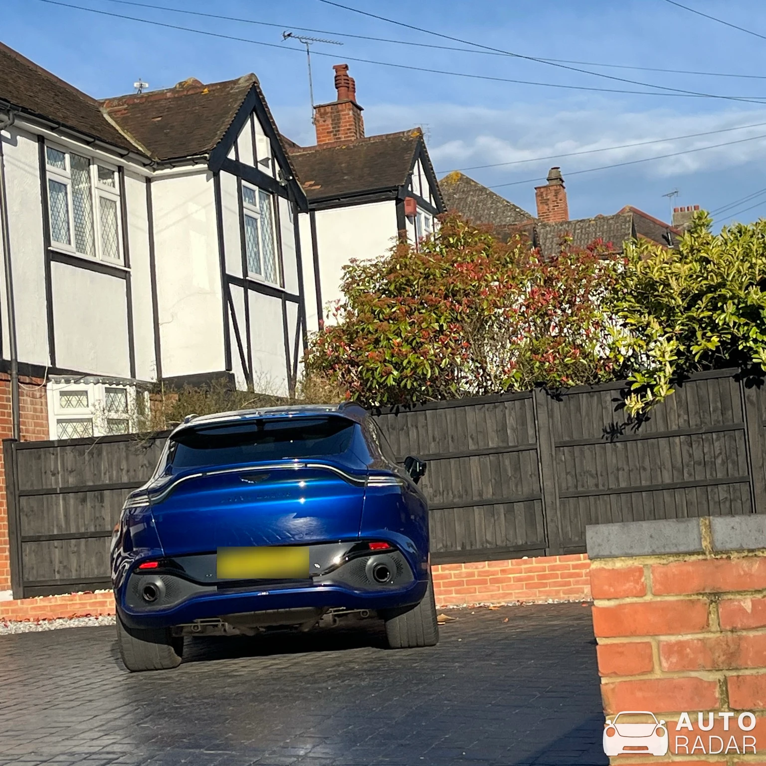 Aston Martin DBX spotted in Southend-on-Sea