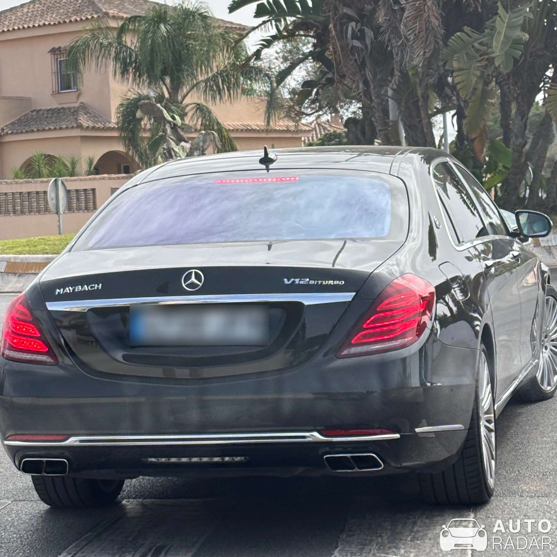 Mercedes-Maybach S 650 Pullman spotted in Chiclana de la Frontera