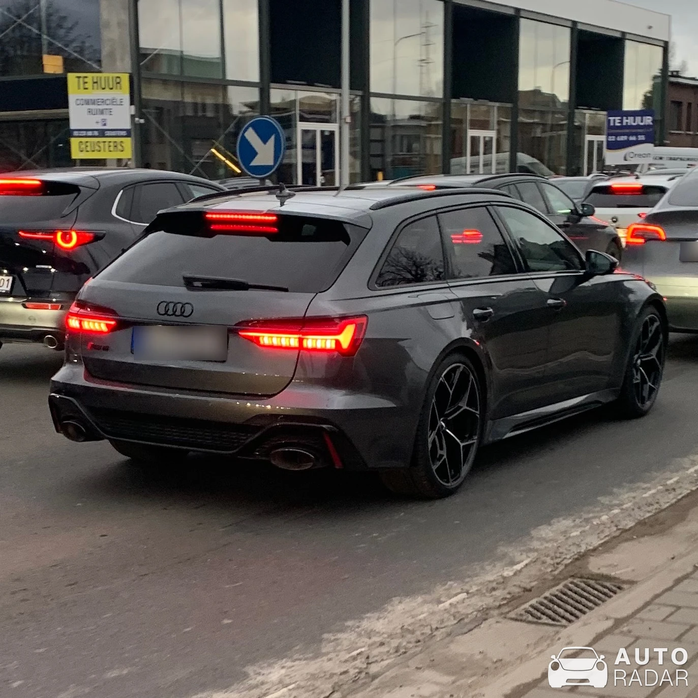Audi RS6 Avant C8 spotted in Wijnegem, België