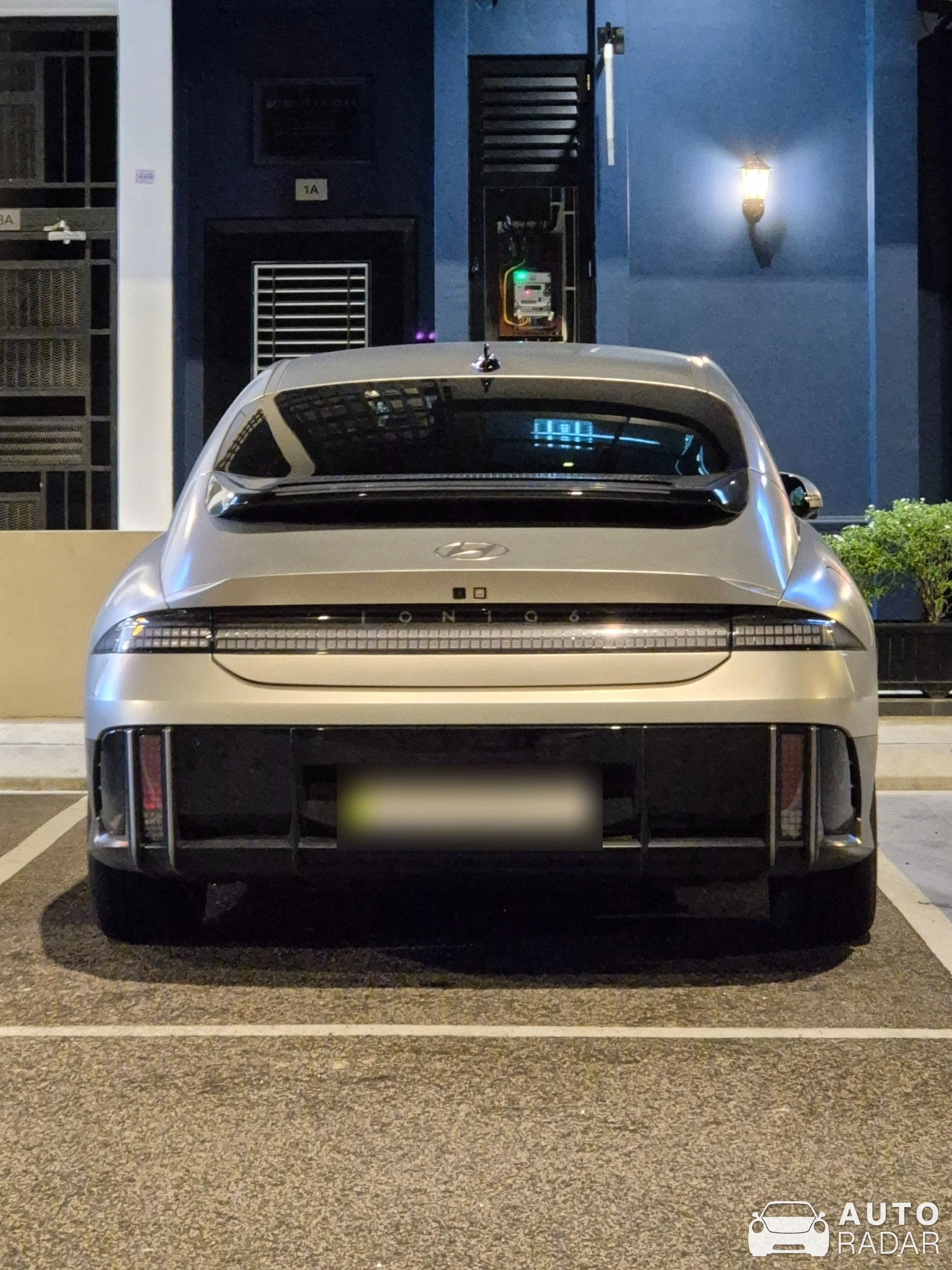 Hyundai Ioniq 6 spotted in Nusajaya