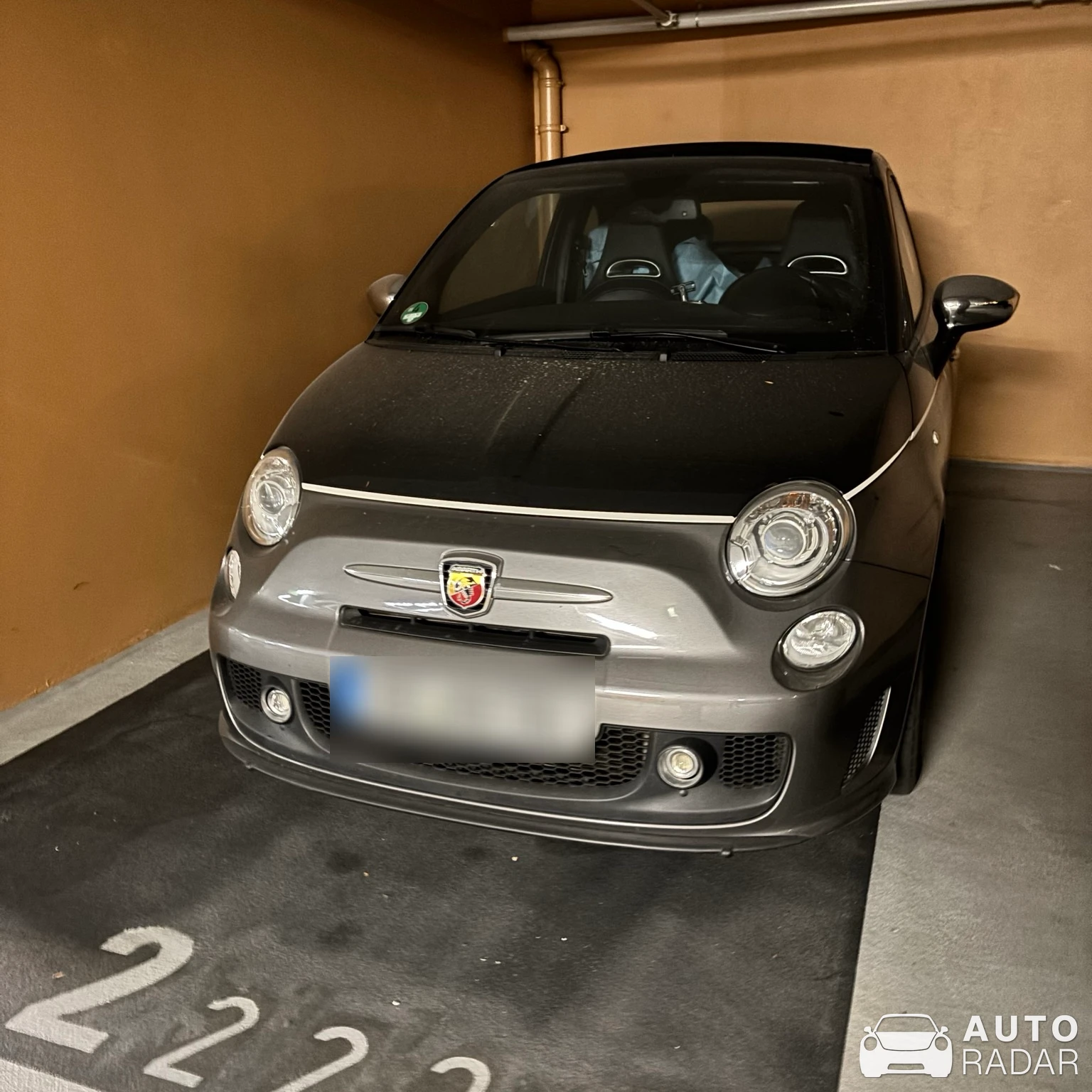Abarth 500 spotted in Wilsdruff