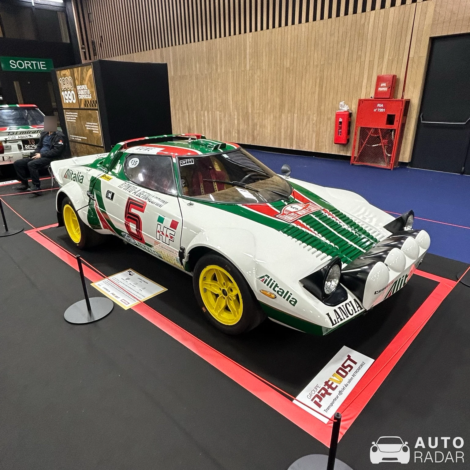 Lancia Stratos HF spotted in Issy-les-Moulineaux, France