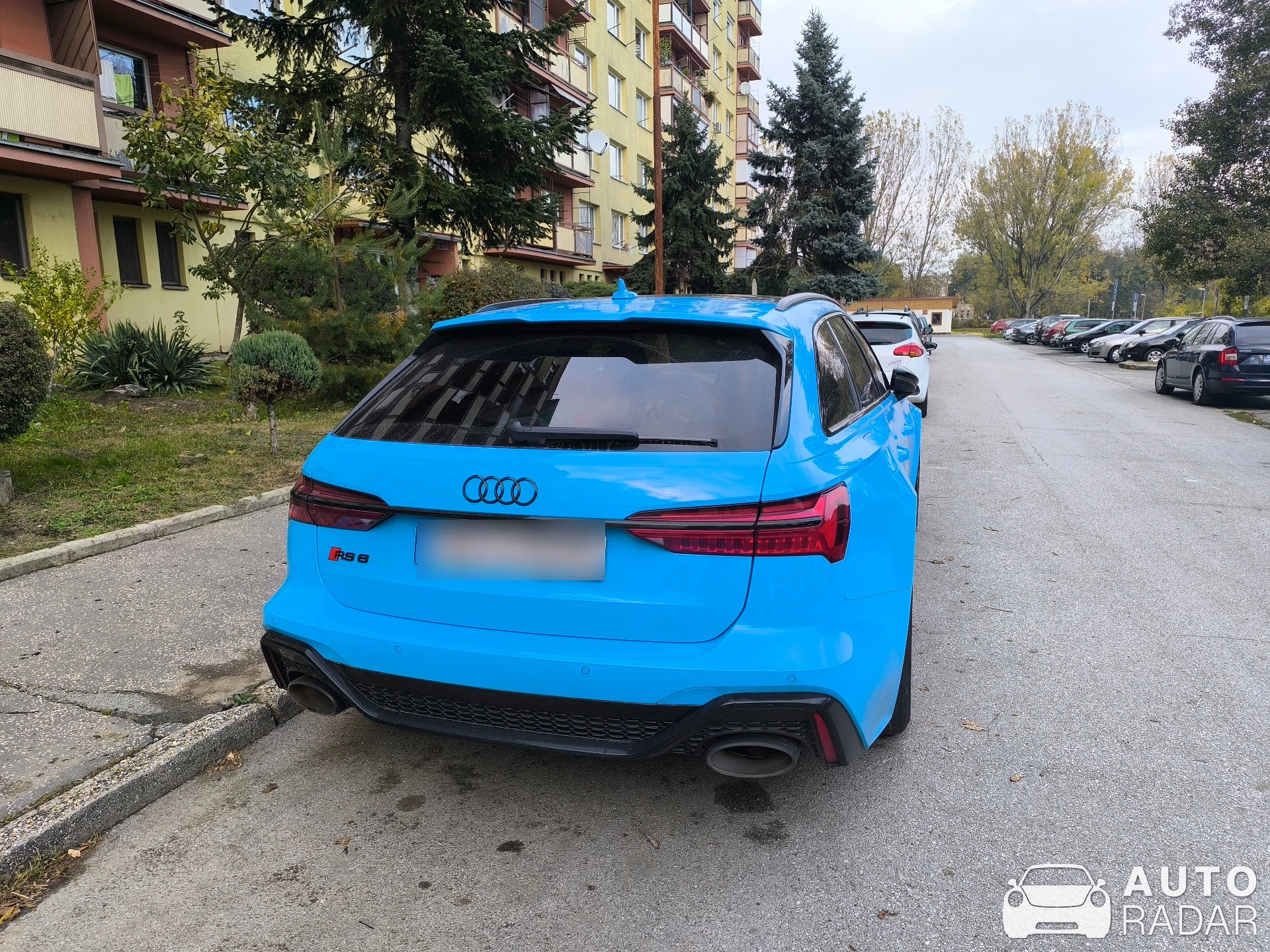 Audi RS6 Avant C8 spotted in Rimavská Sobota, Slovakia