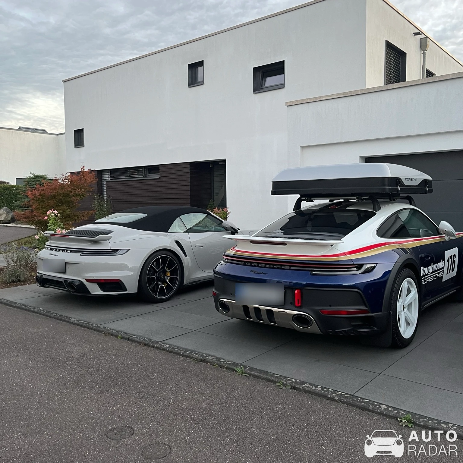 Porsche 992 Dakar spotted in Trier