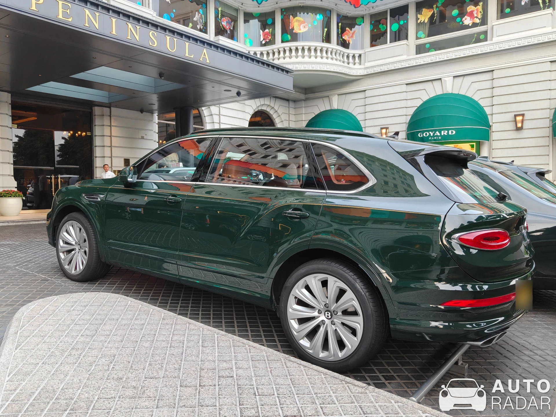 Bentley Bentayga Azure spotted in Hong Kong