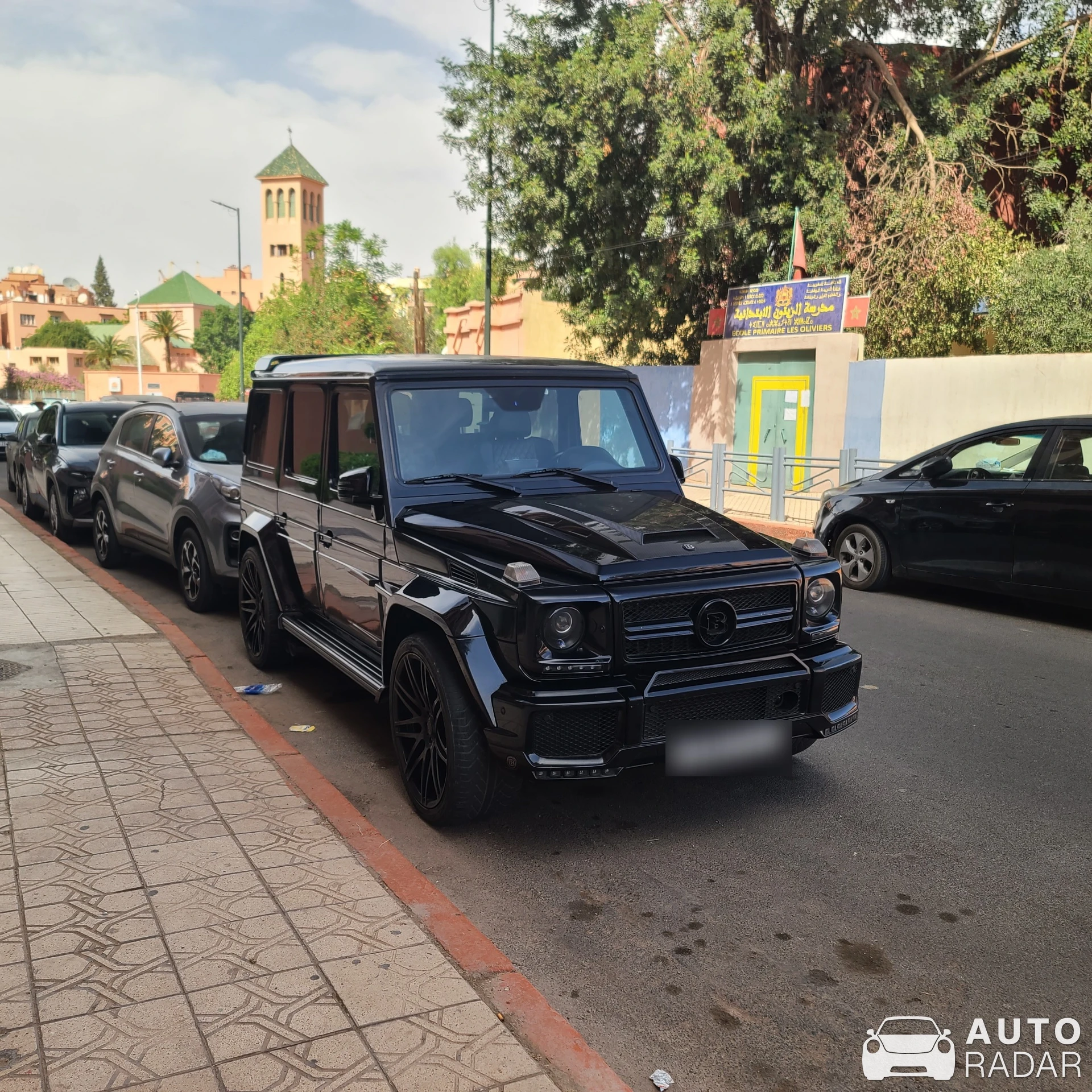 Mercedes-Benz G 63 AMG Brabus 700 spotted in Marrakesh