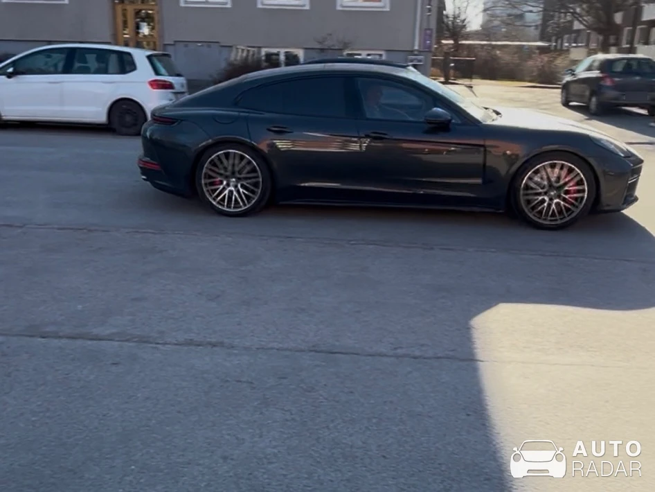 Porsche 971 Panamera GTS spotted