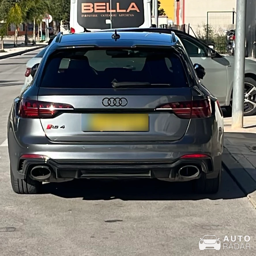 Audi RS4 Avant B9 spotted in Rojals, Spanje