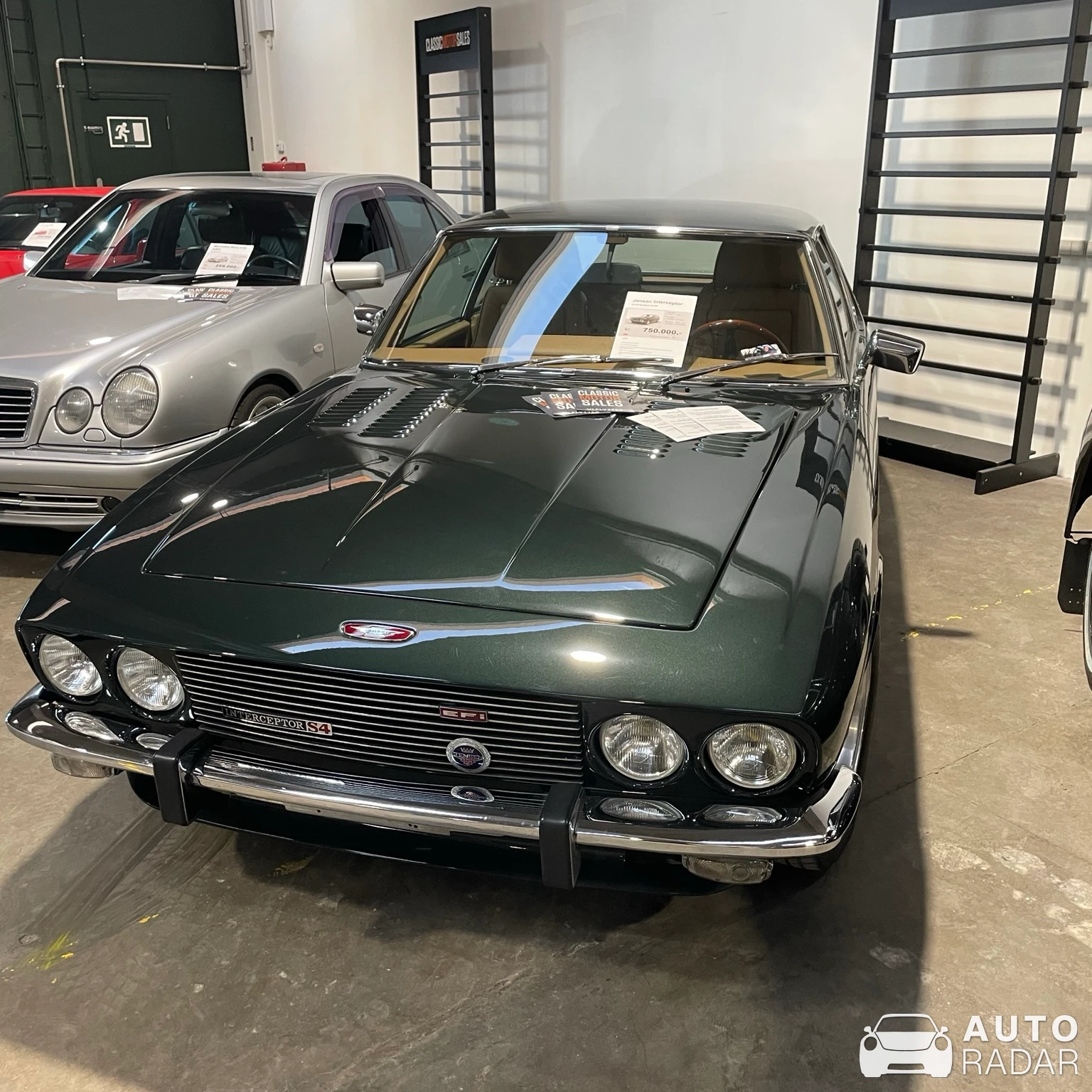 Jensen Interceptor spotted in Vejle