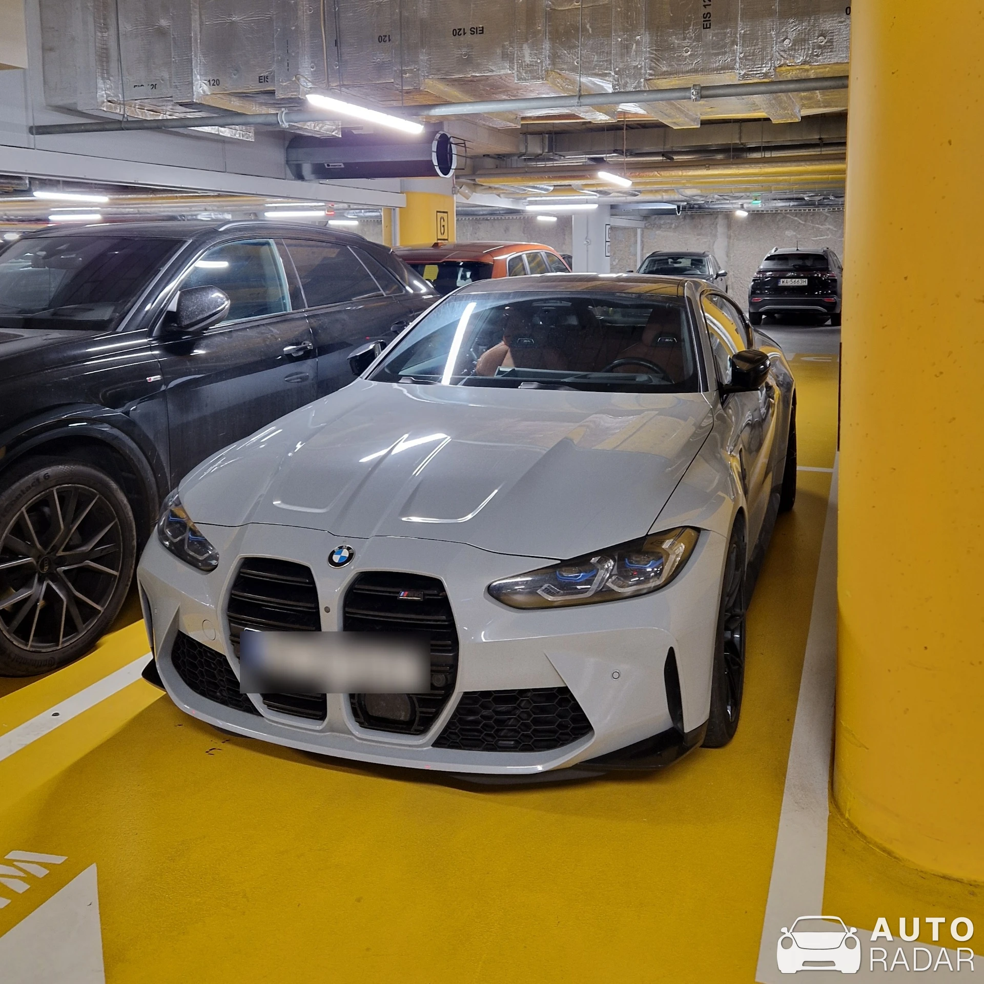 BMW M4 G82 Coupé Competition spotted in Warszawa, Polska