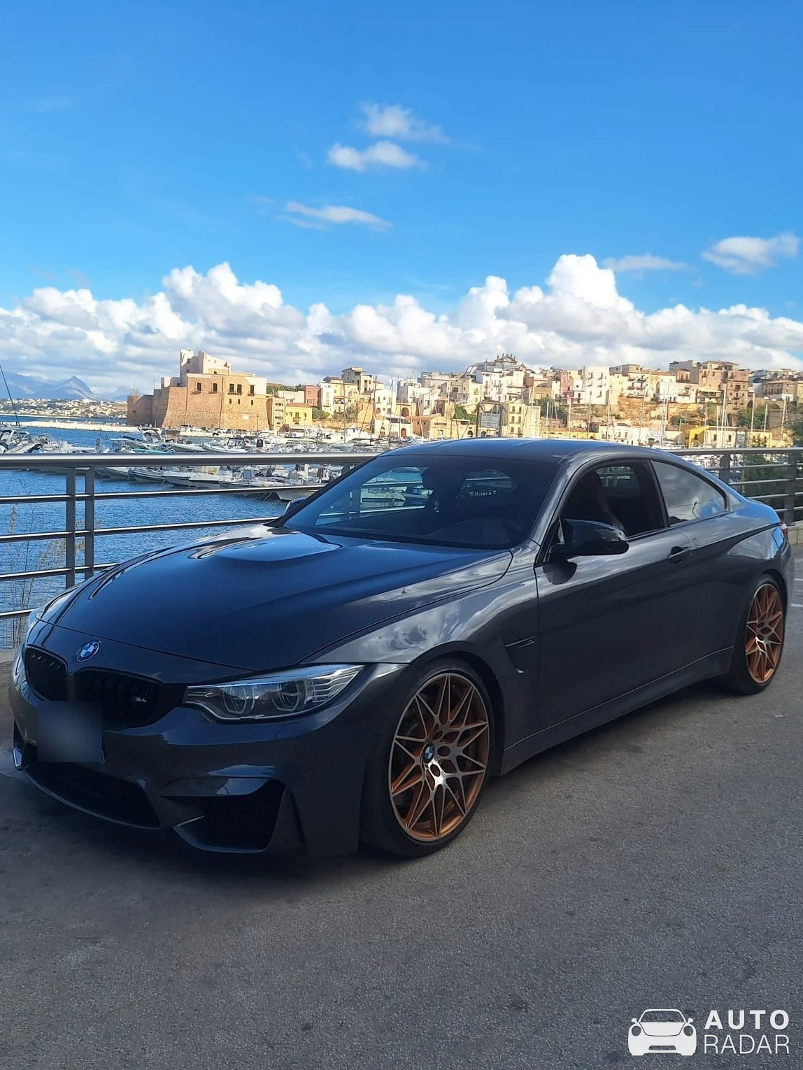 BMW M4 F82 GTS spotted in Palermo